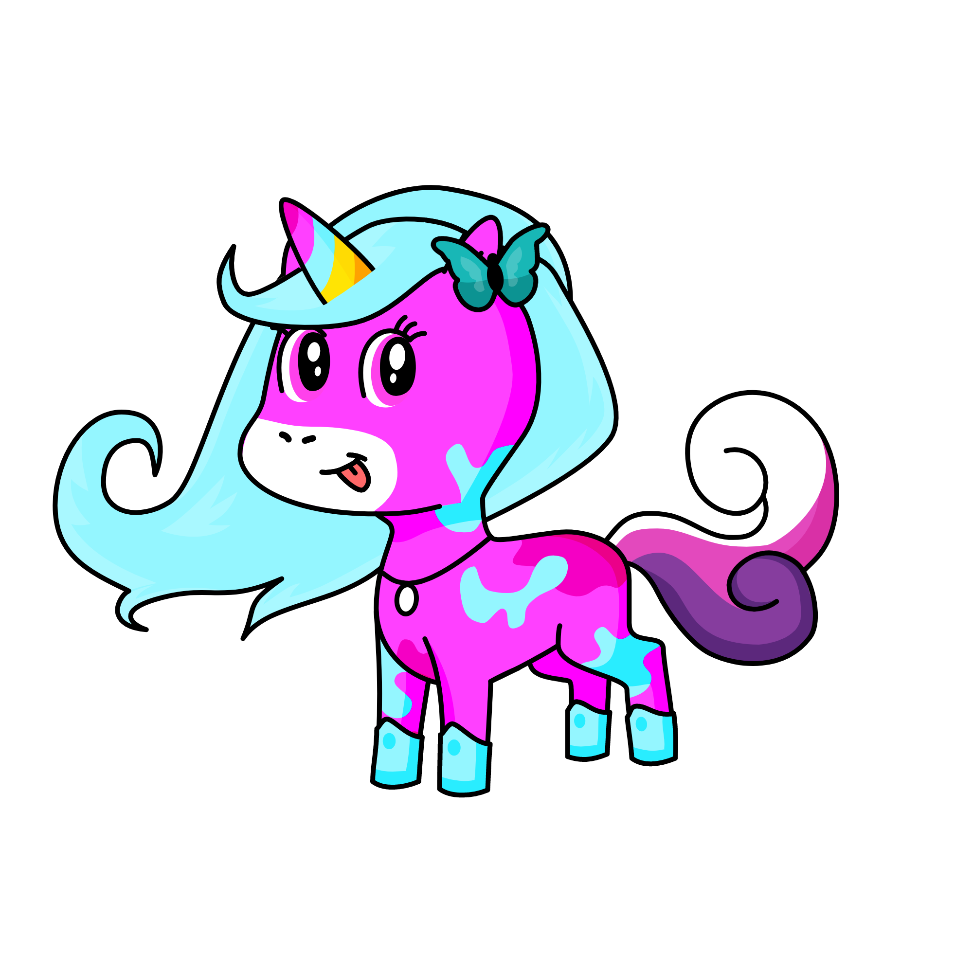 Love, the unicorn