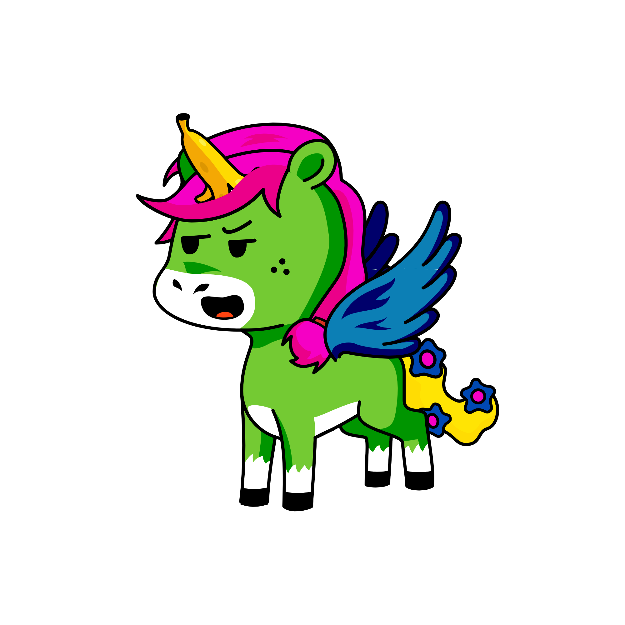 k, the unicorn