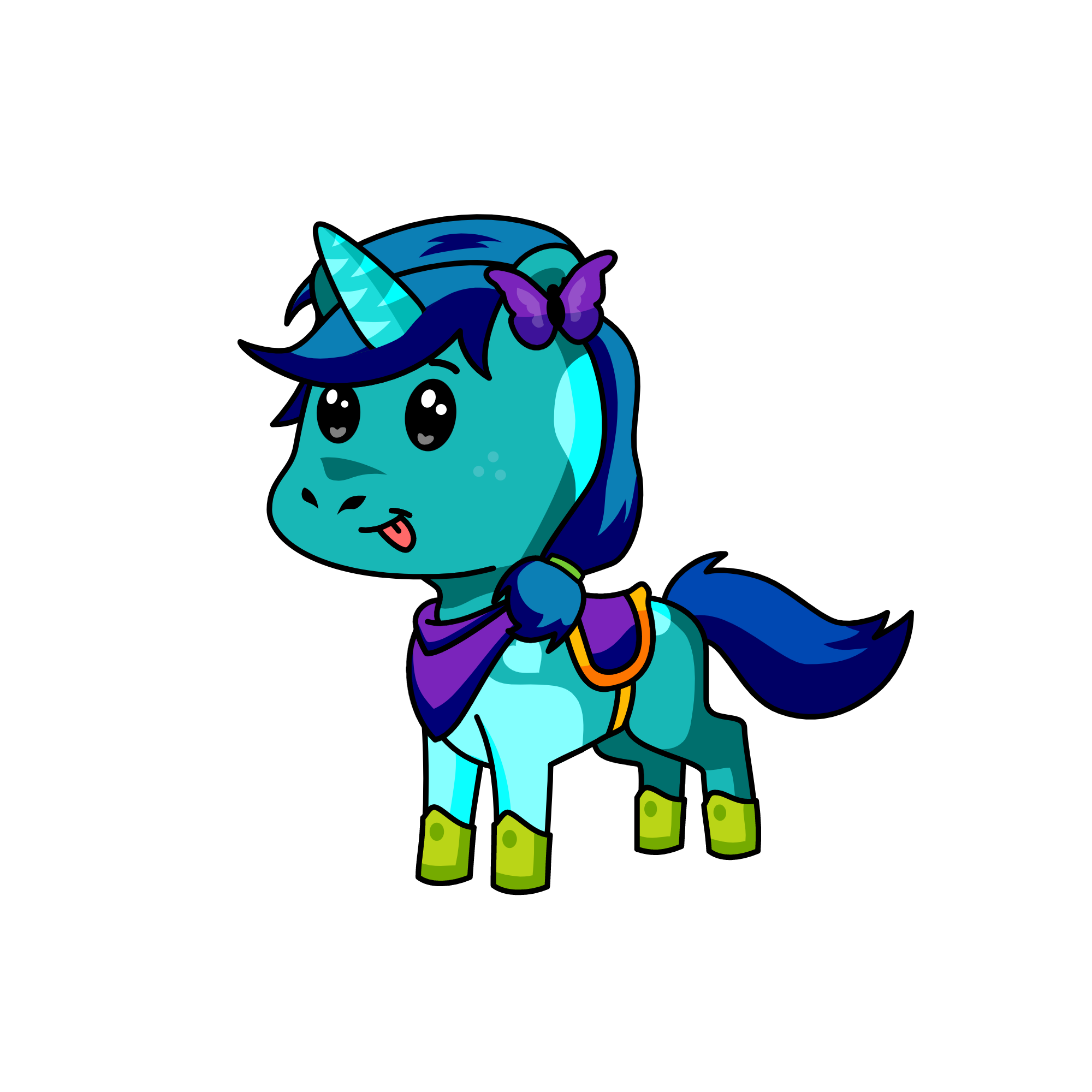 lightning, the unicorn