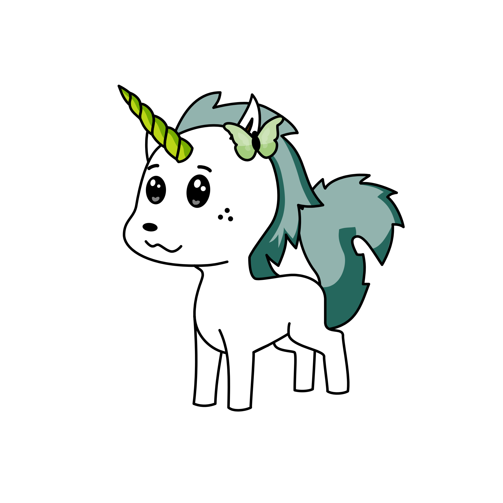 Ganyu, the unicorn