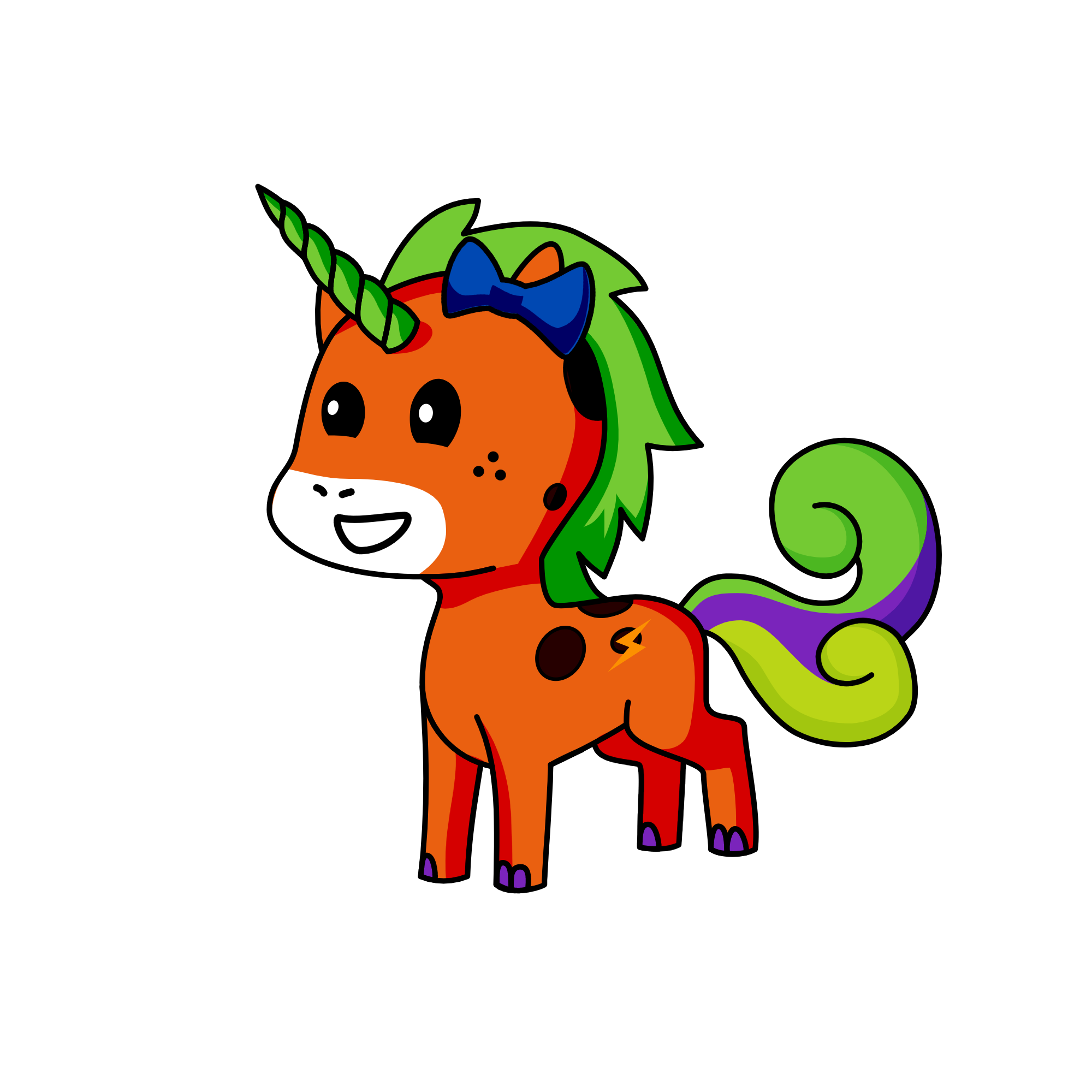 happy, the unicorn