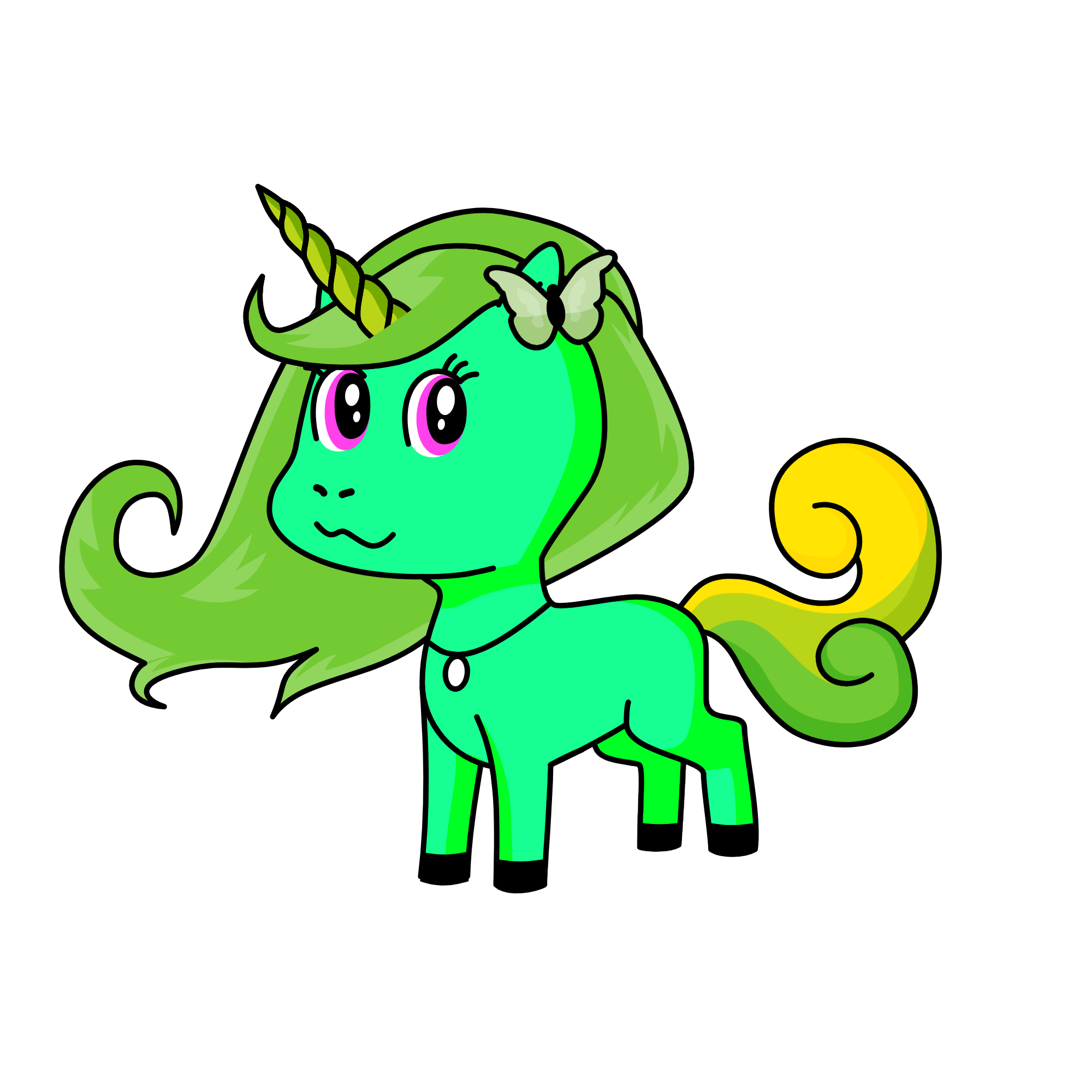 Marigold, the unicorn