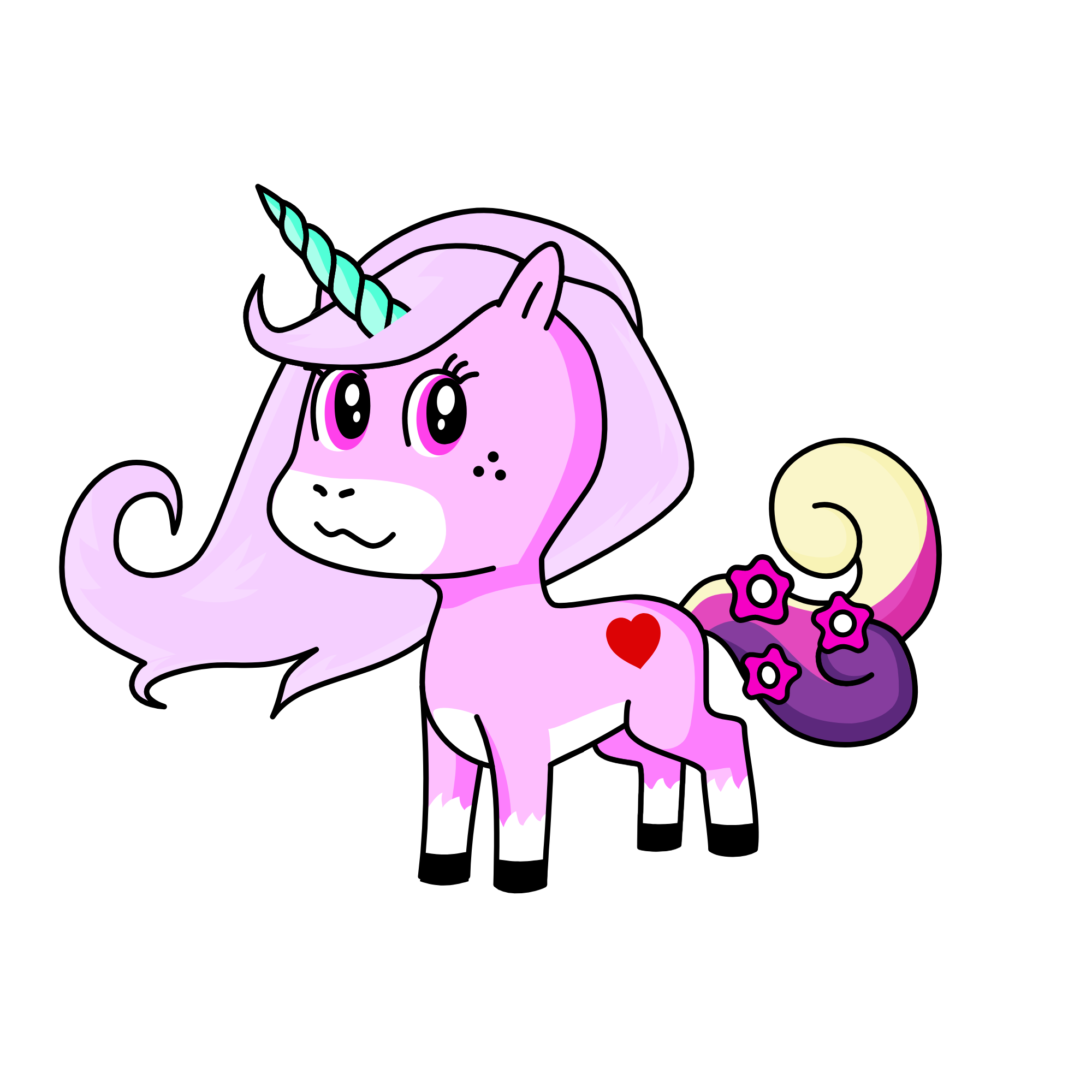 Daimond, the unicorn