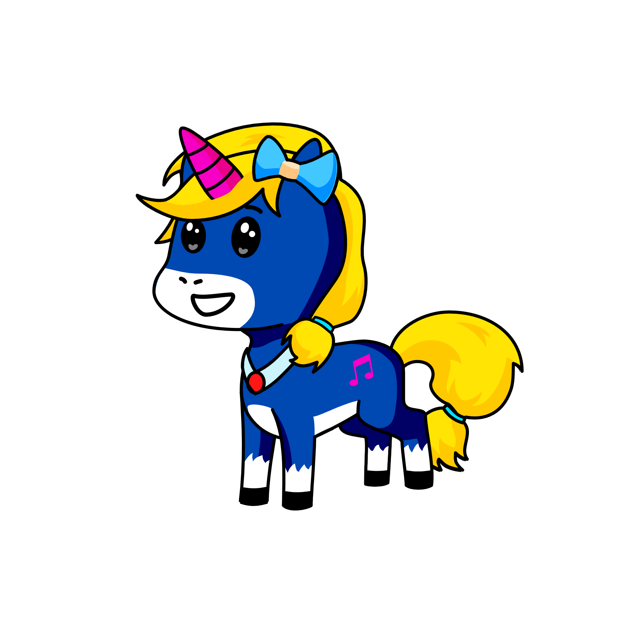 butterfly, the unicorn