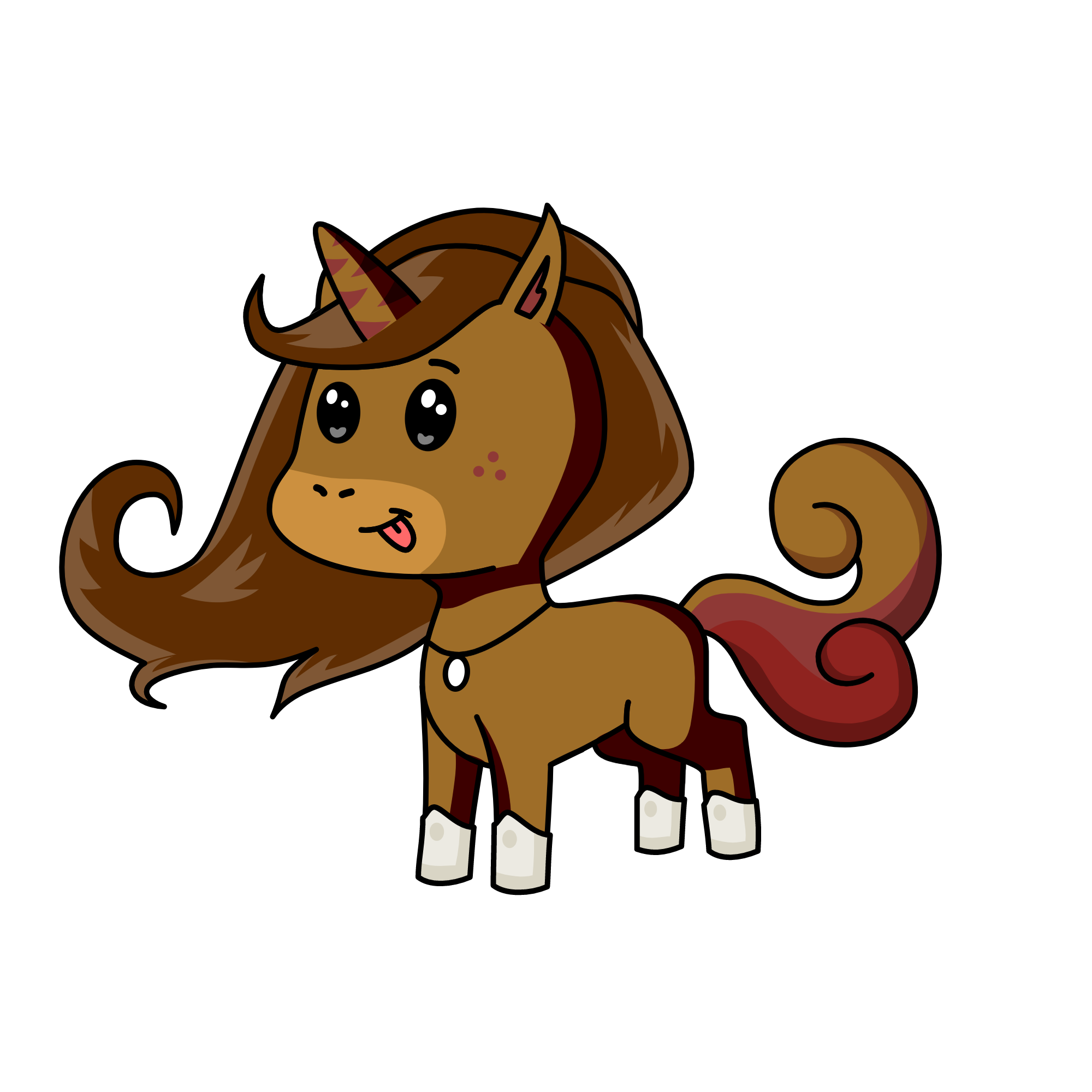 Chocolate, the unicorn