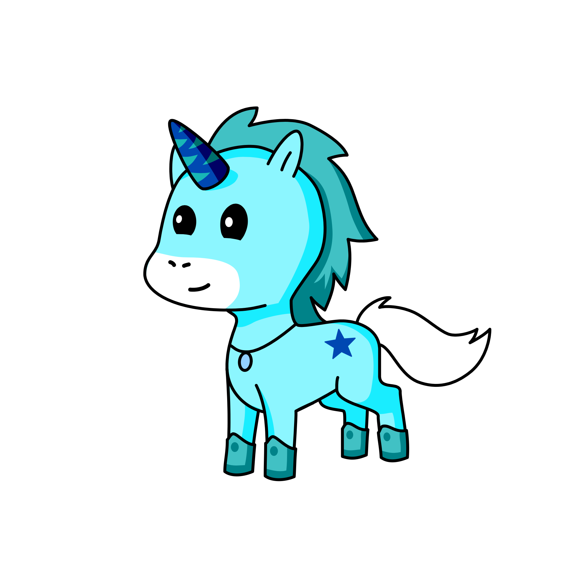 Snow , the unicorn