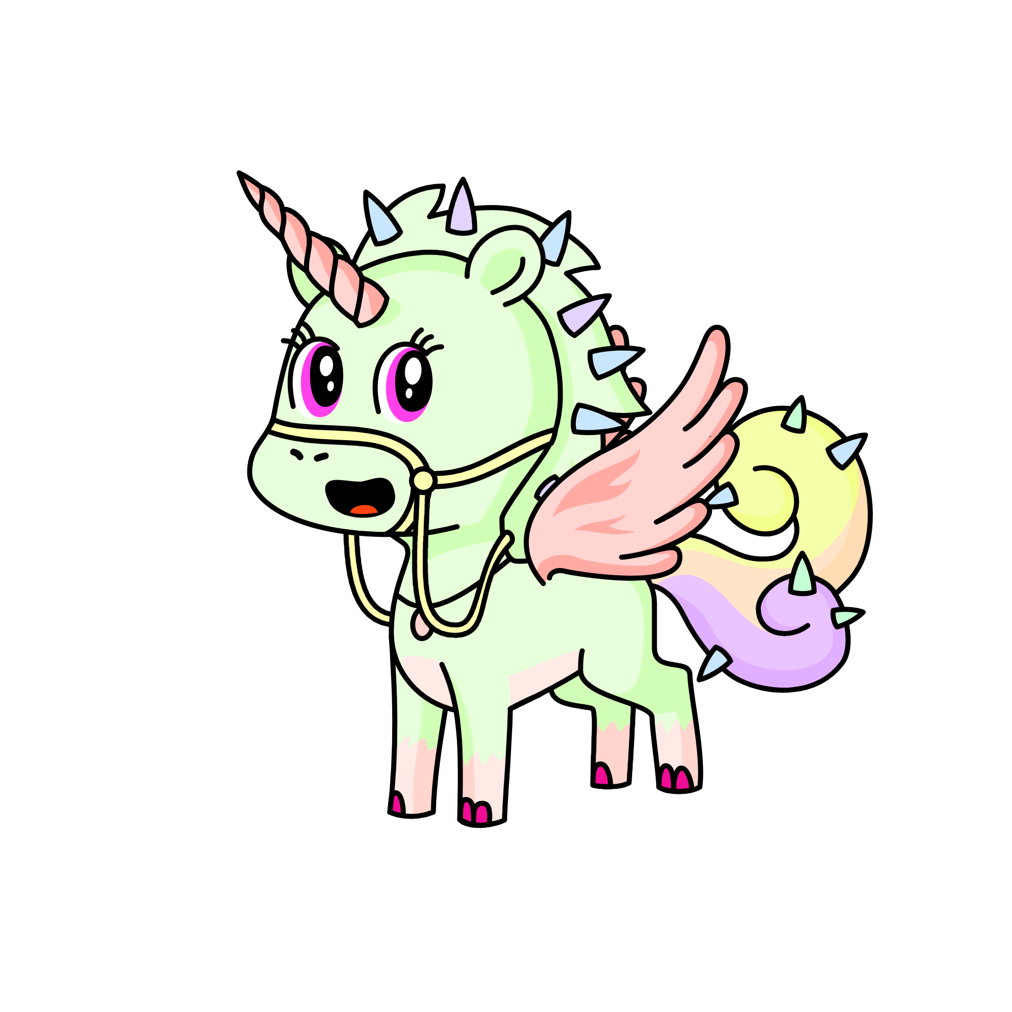 pastelita, the unicorn