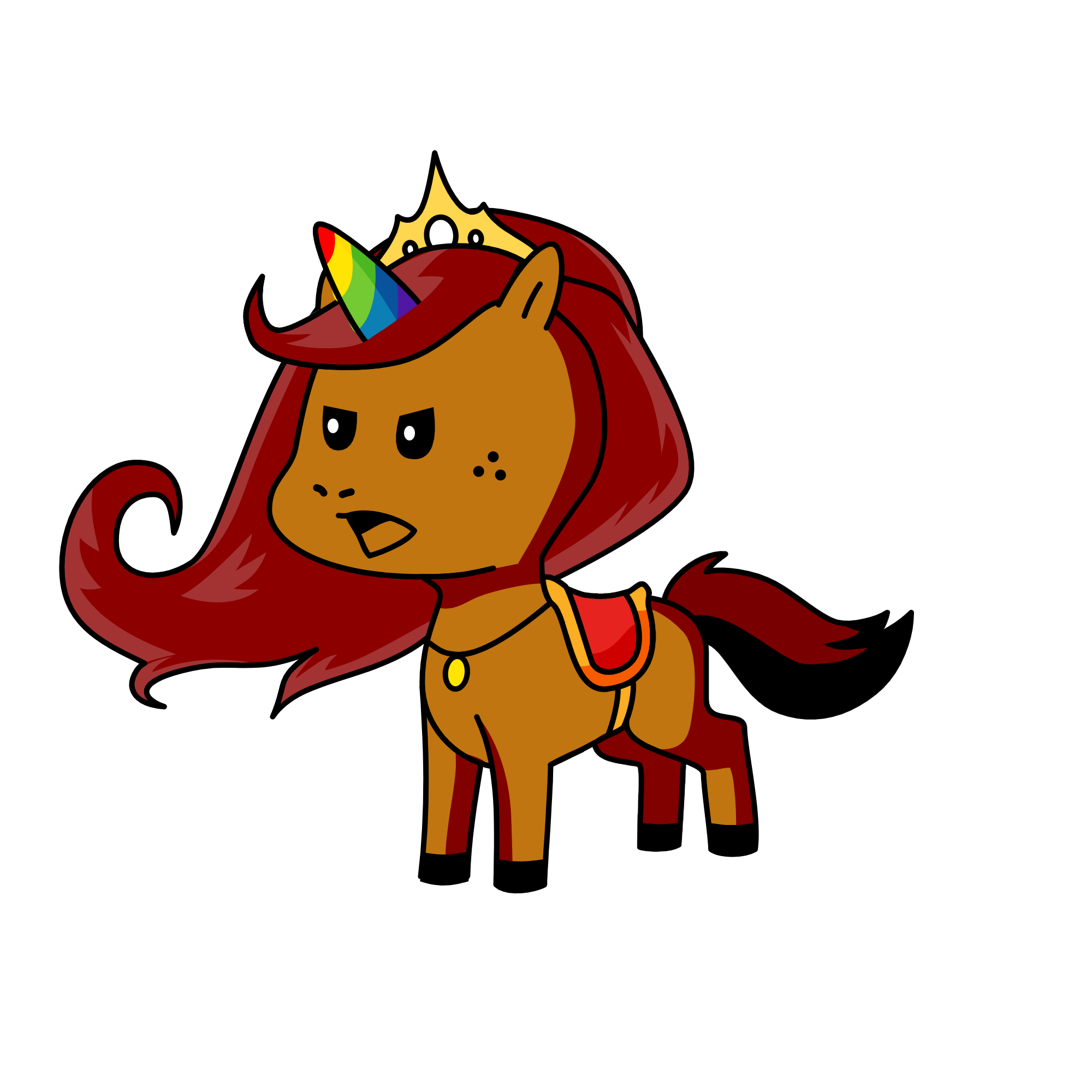 princess jenny #3 , the unicorn