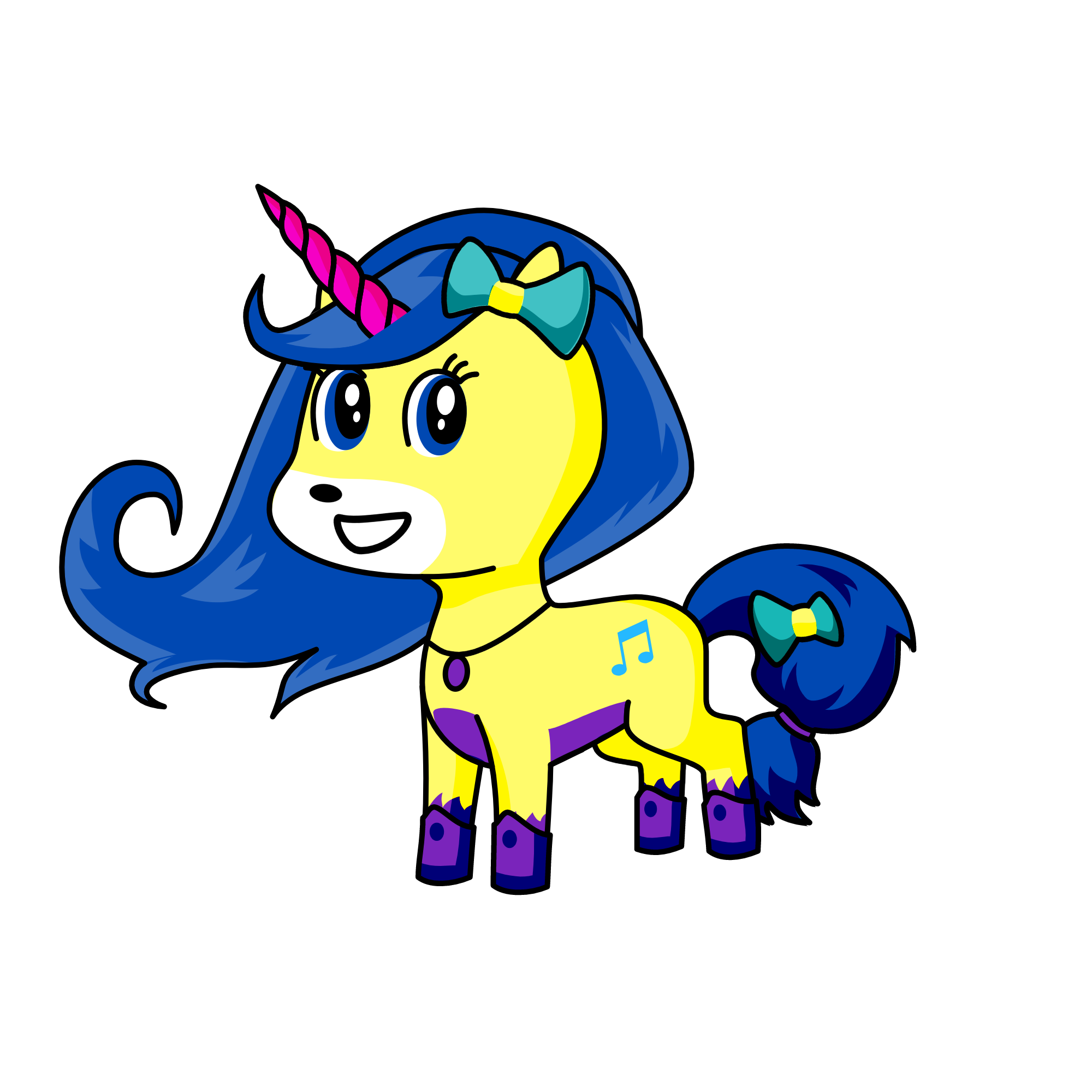 Night, the unicorn