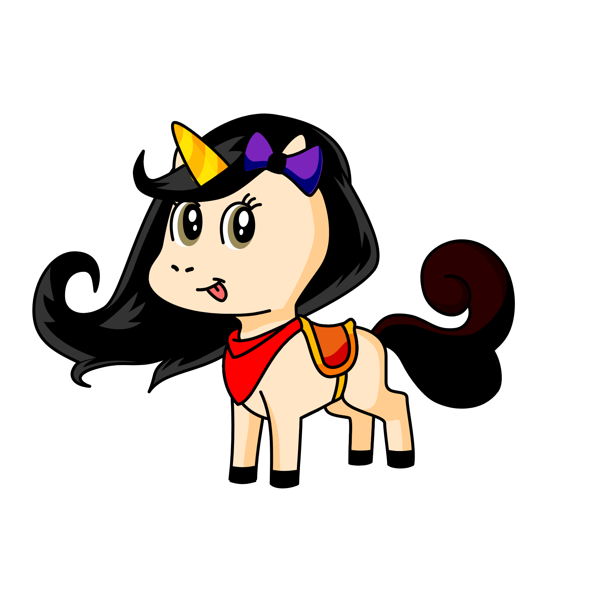 sophia pony, the unicorn