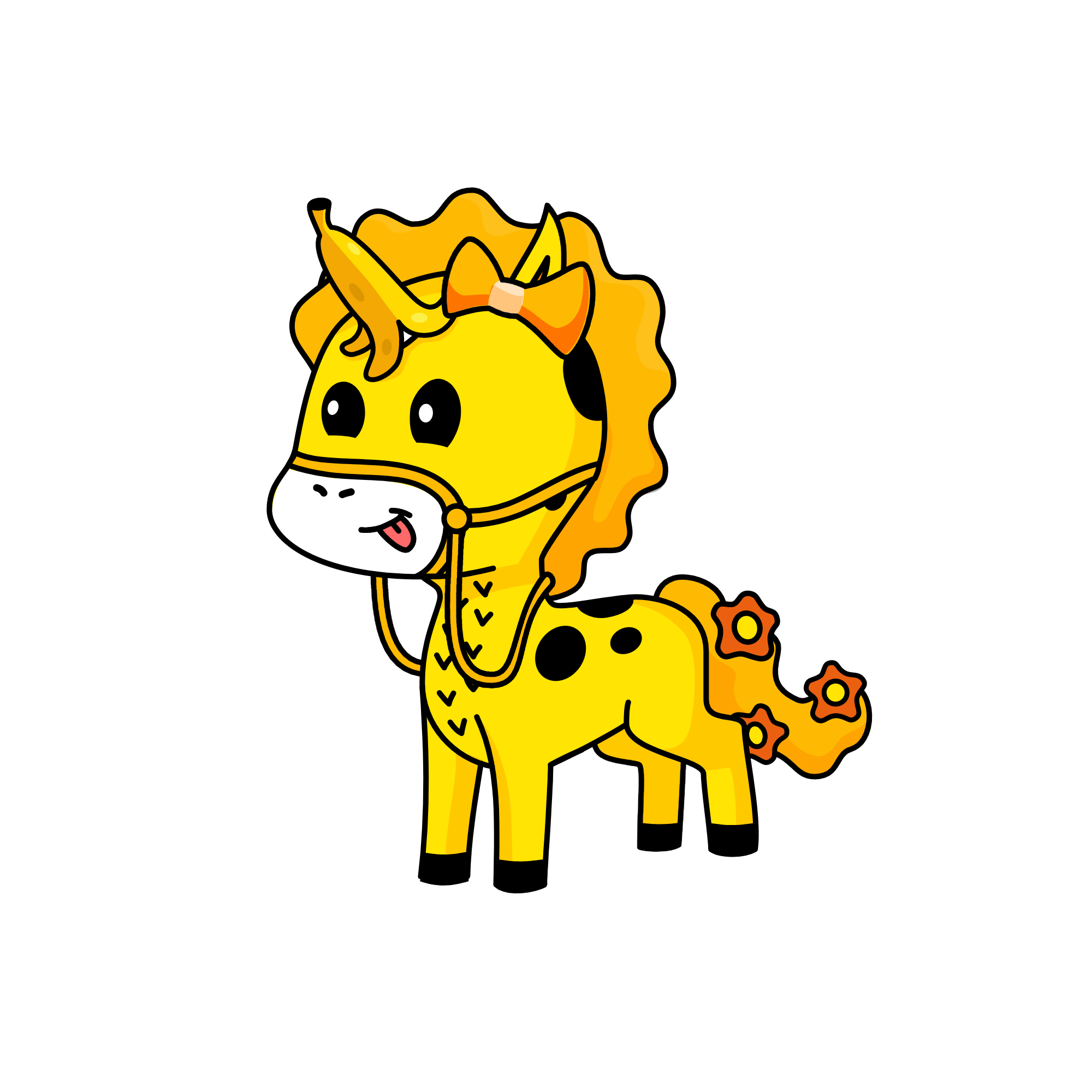 Banana, the unicorn