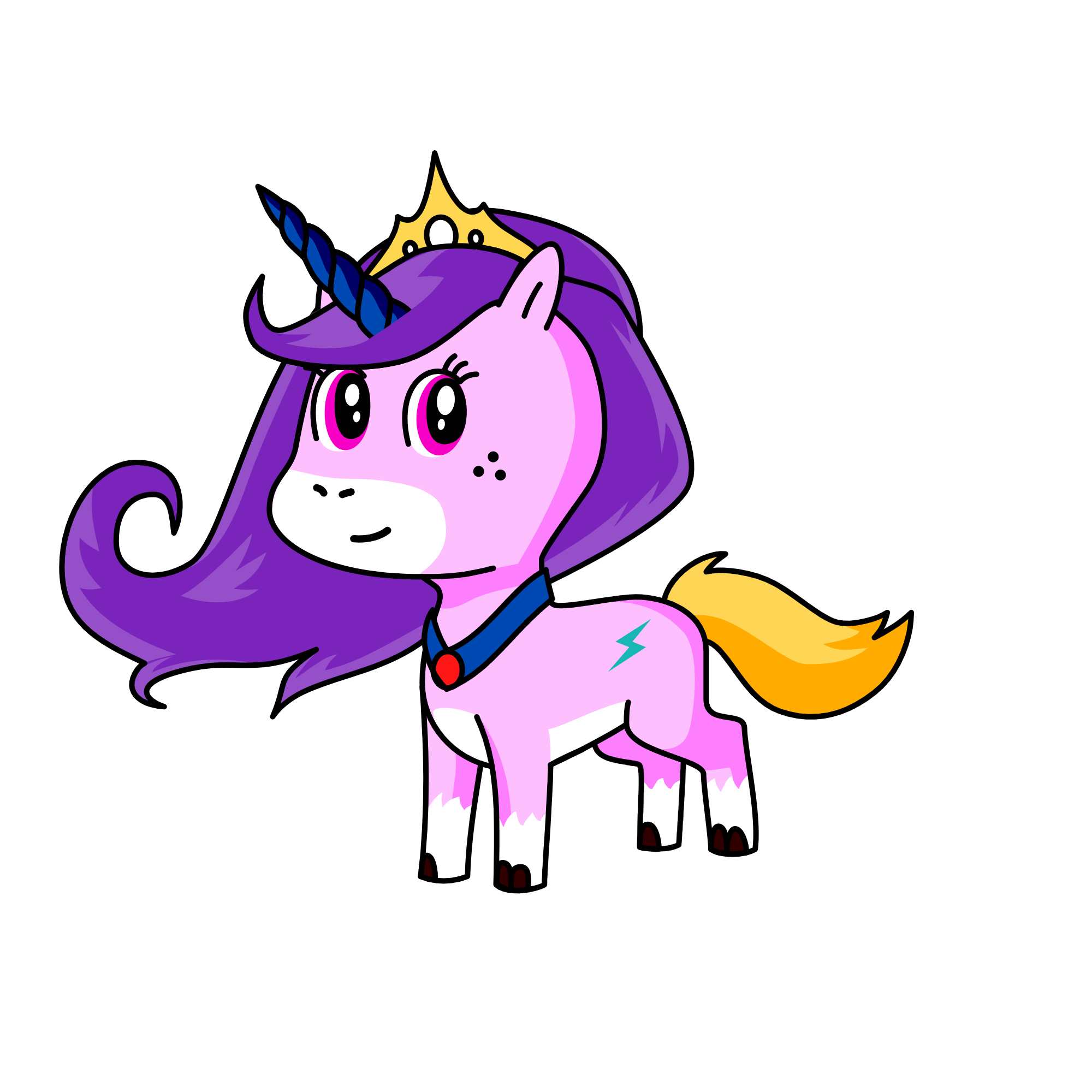 Flurry, the unicorn