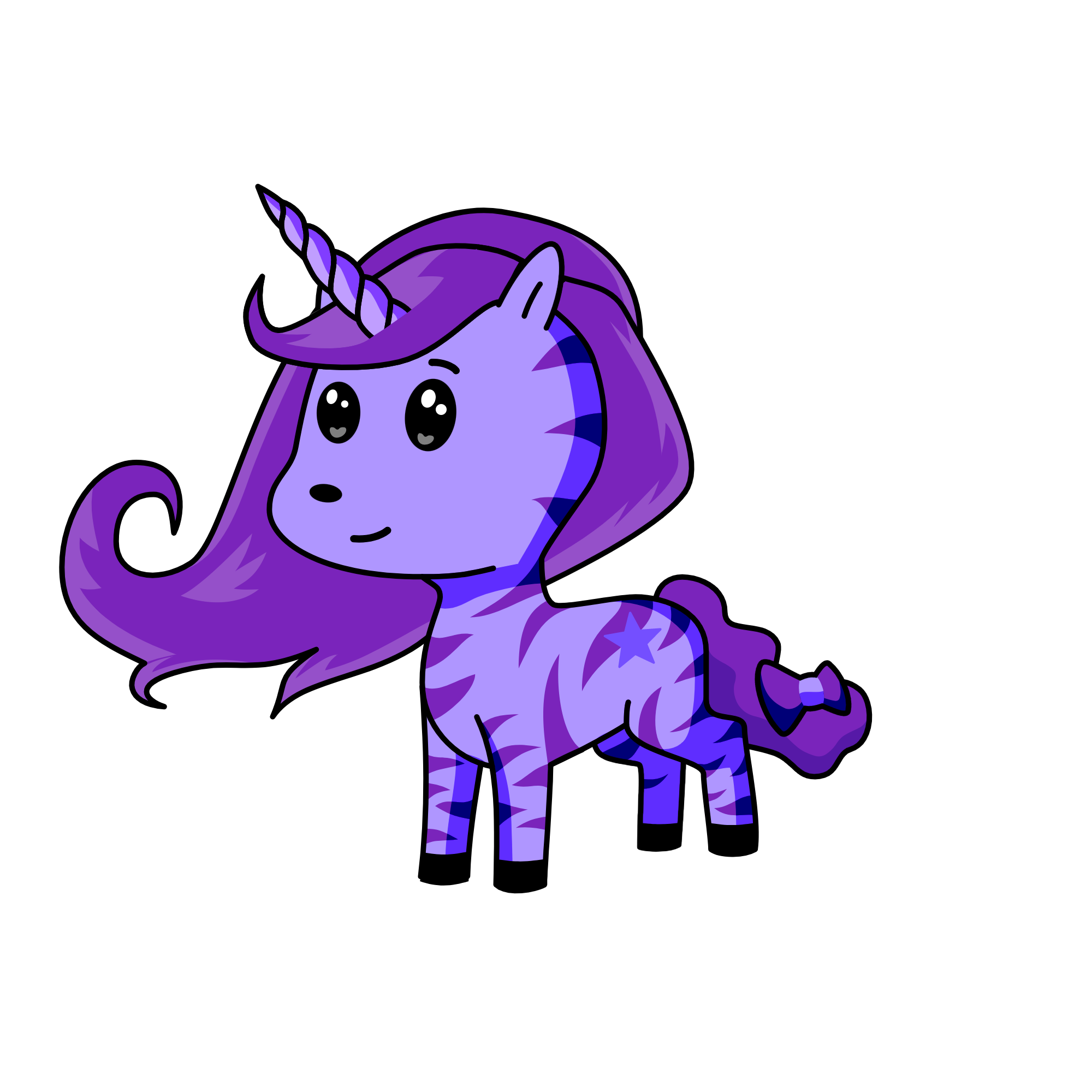 happy, the unicorn