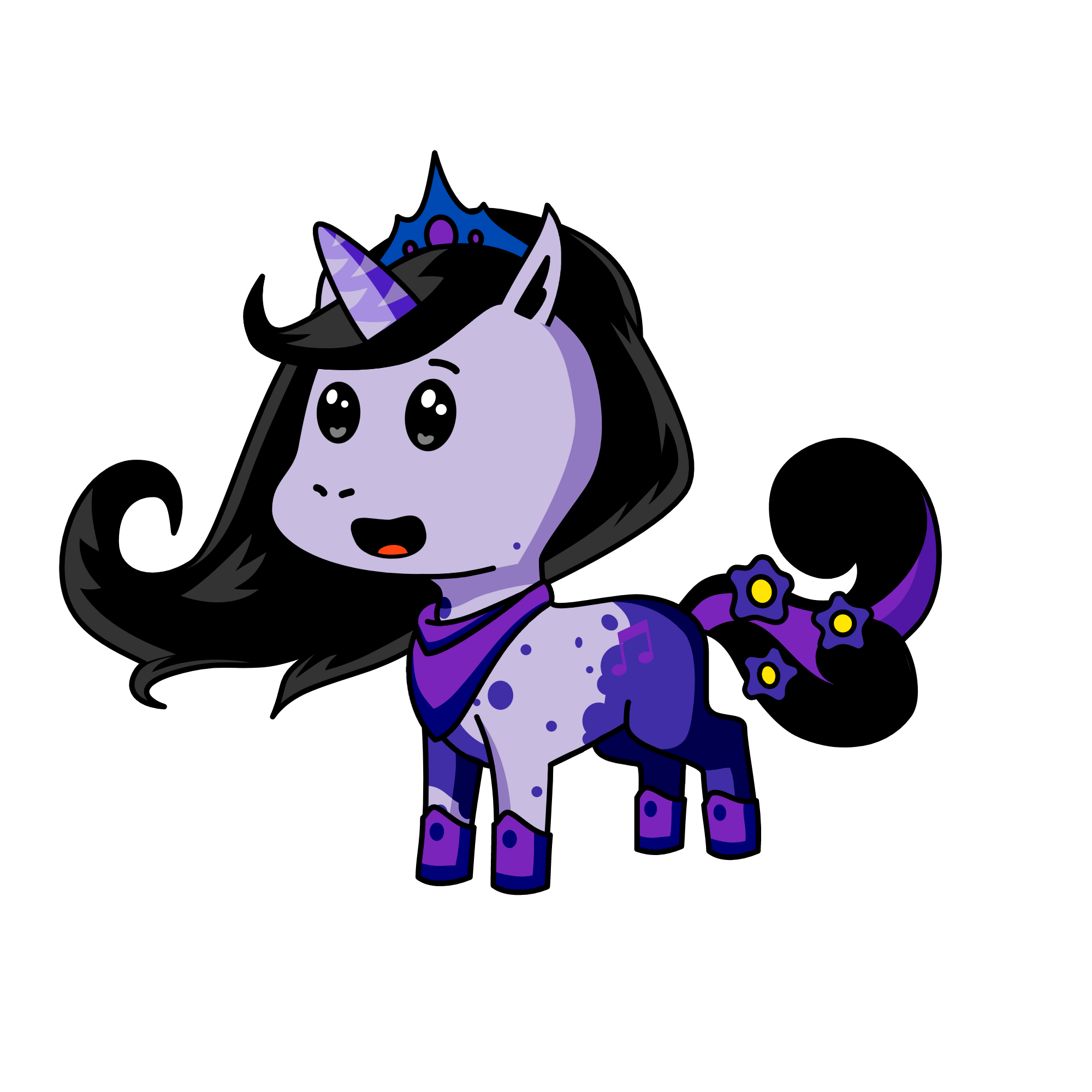grape, the unicorn