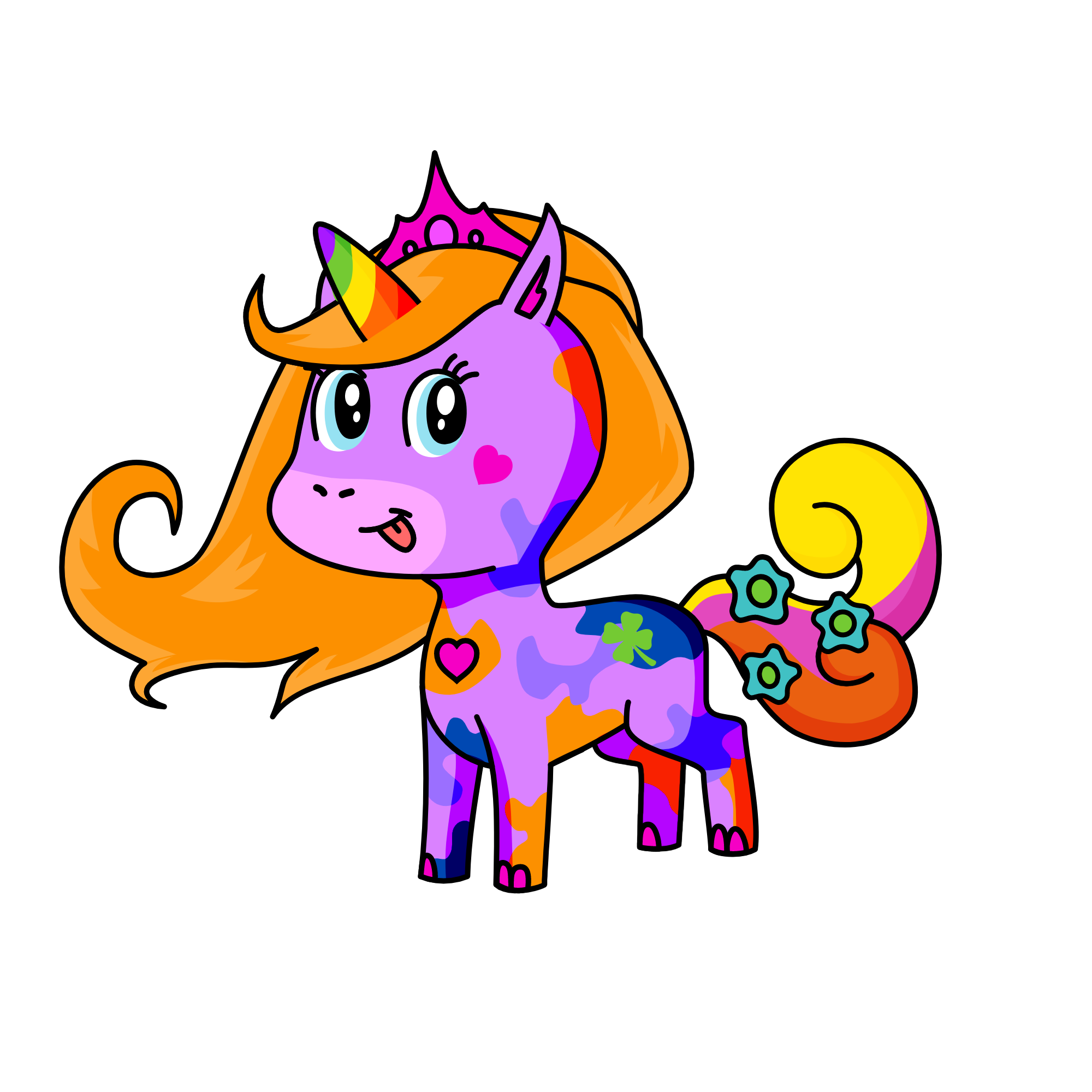 Dolly, the unicorn