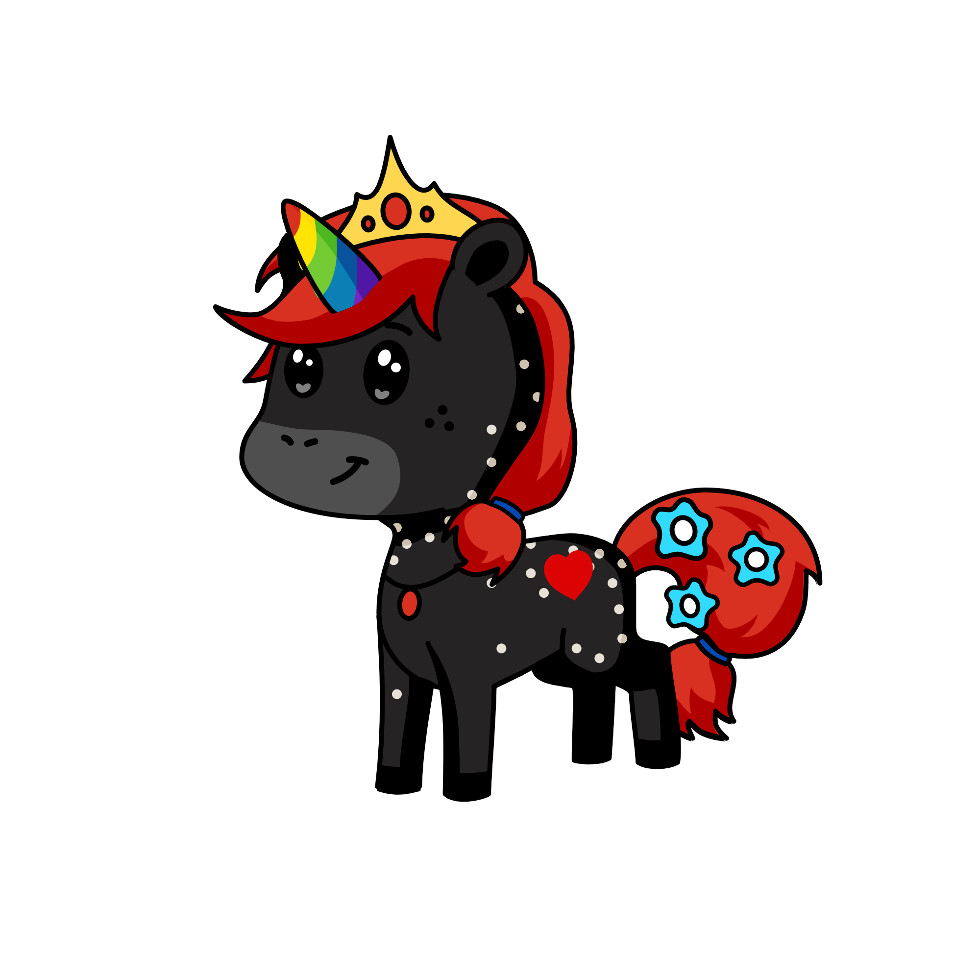 nigthy, the unicorn