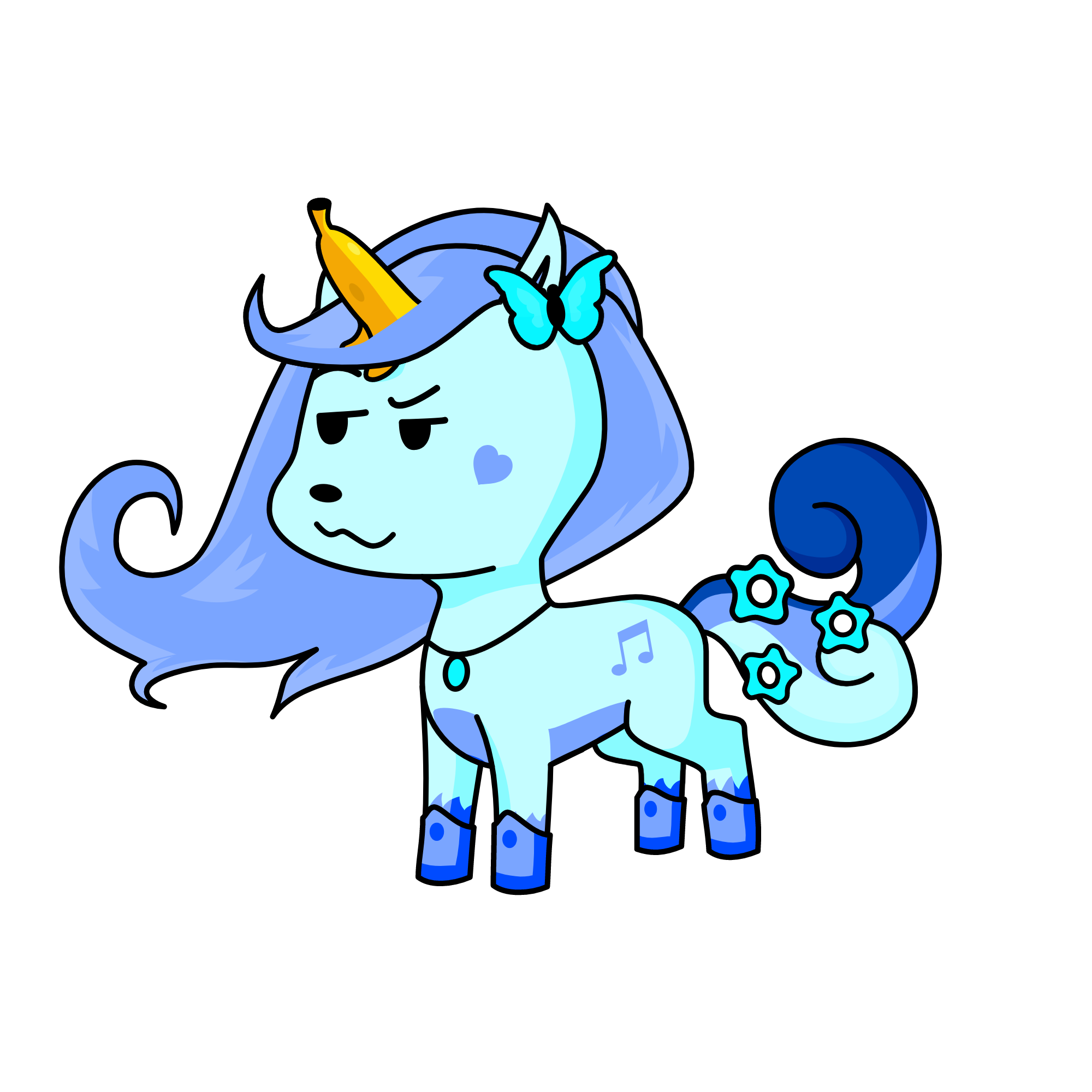 swonwy, the unicorn