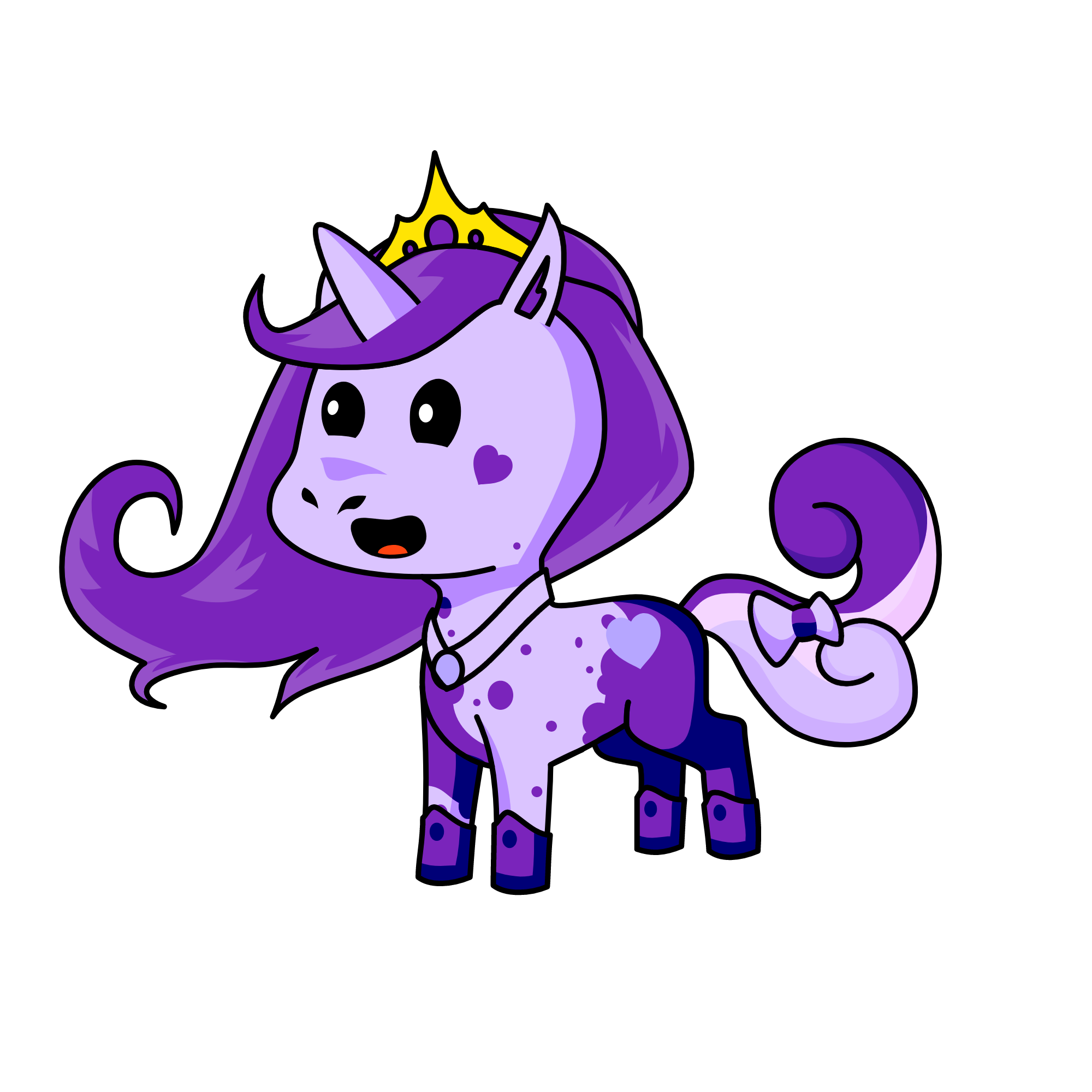 moon, the unicorn