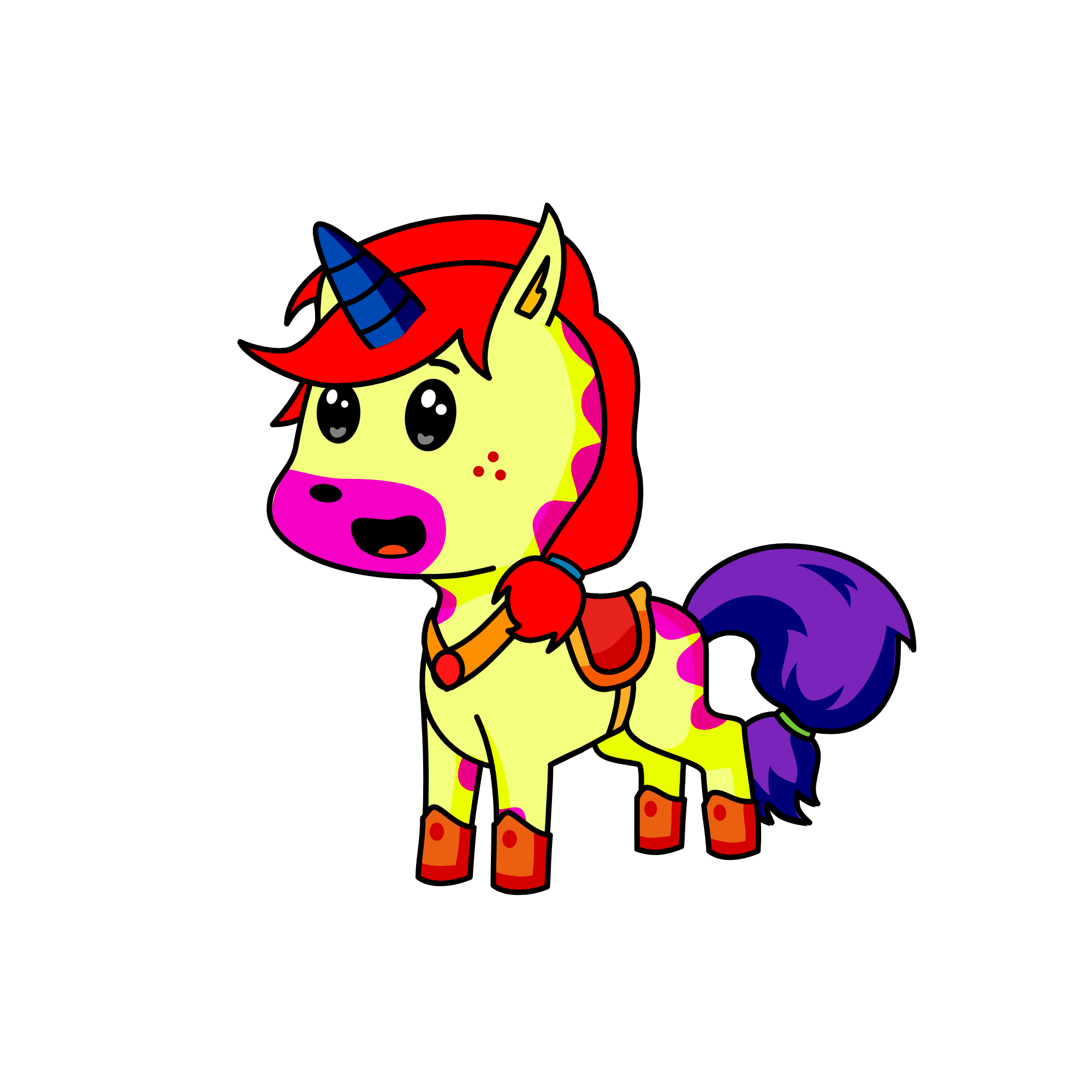 Iris, the unicorn