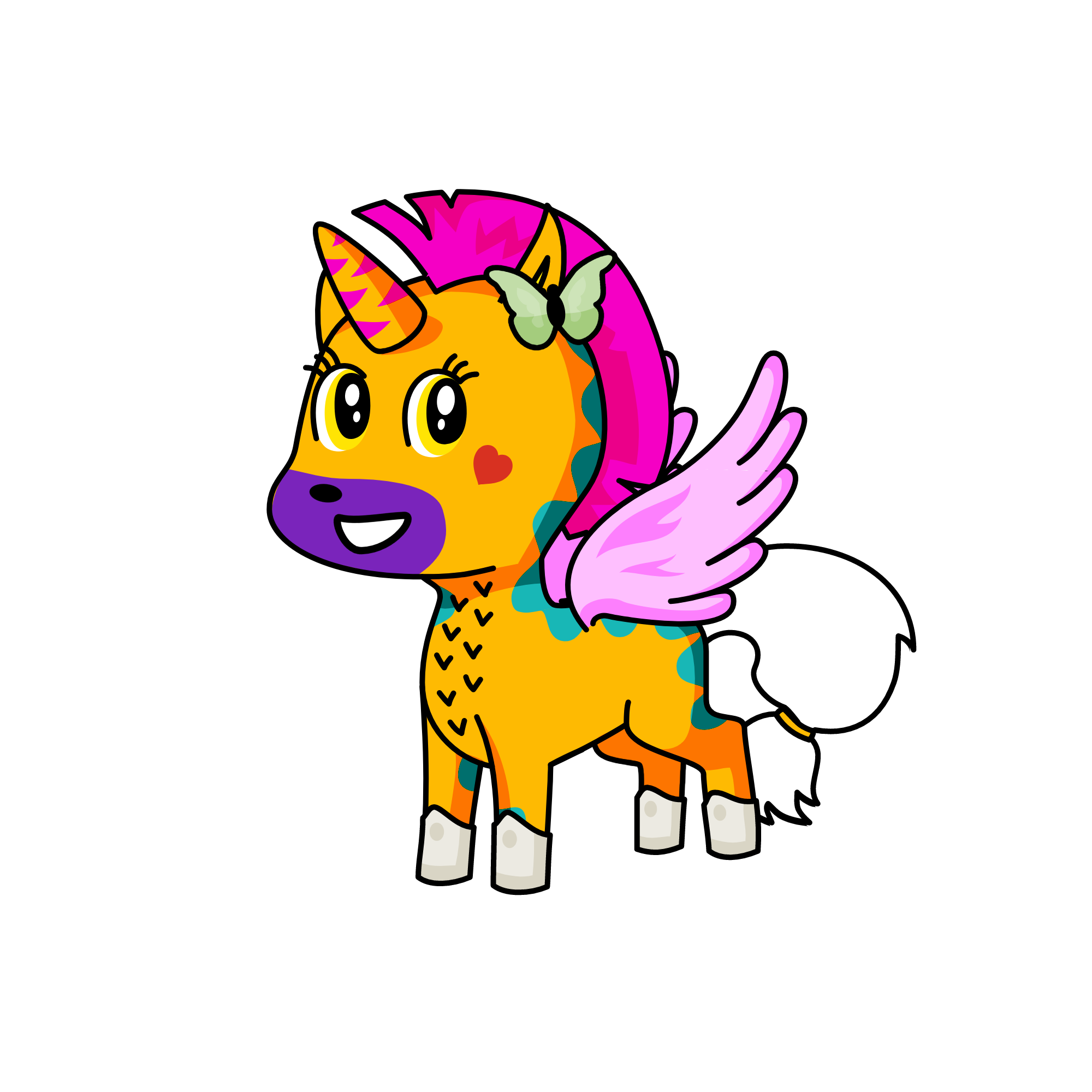 Beauty!, the unicorn