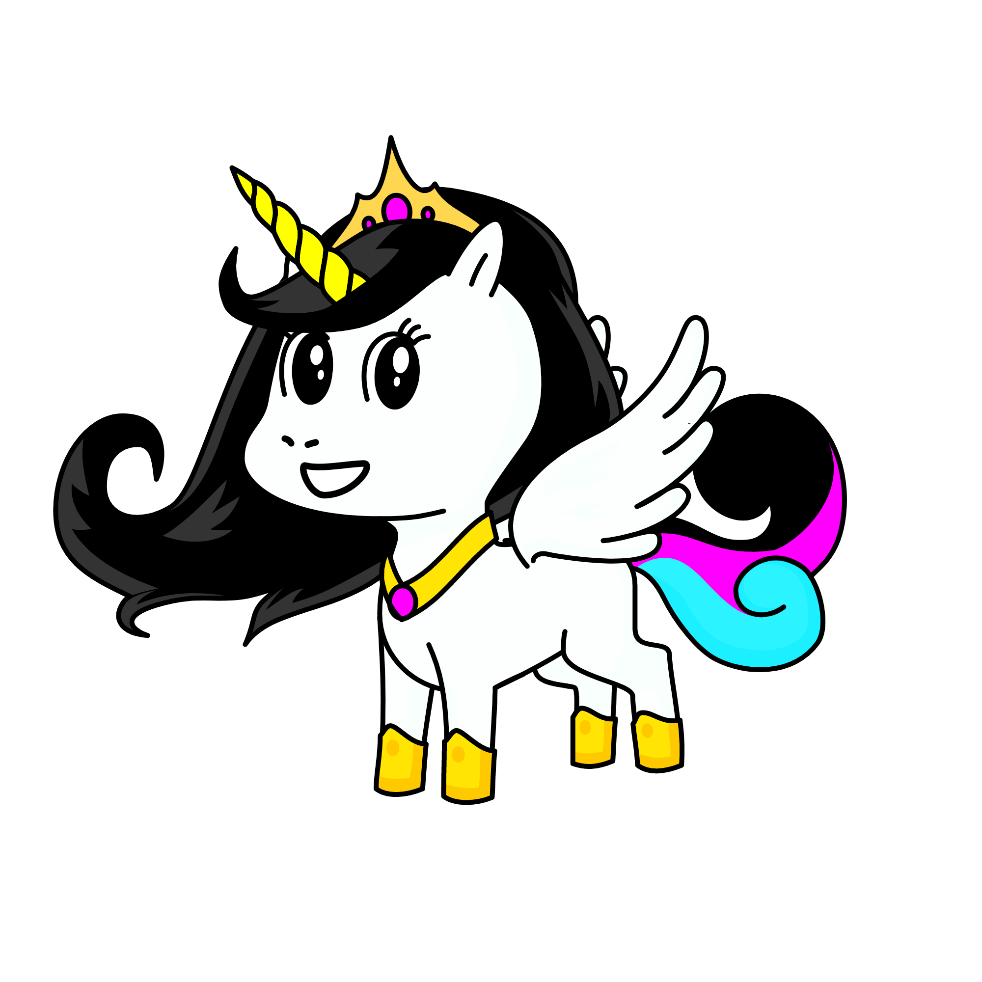 Princess Brieanna, the unicorn