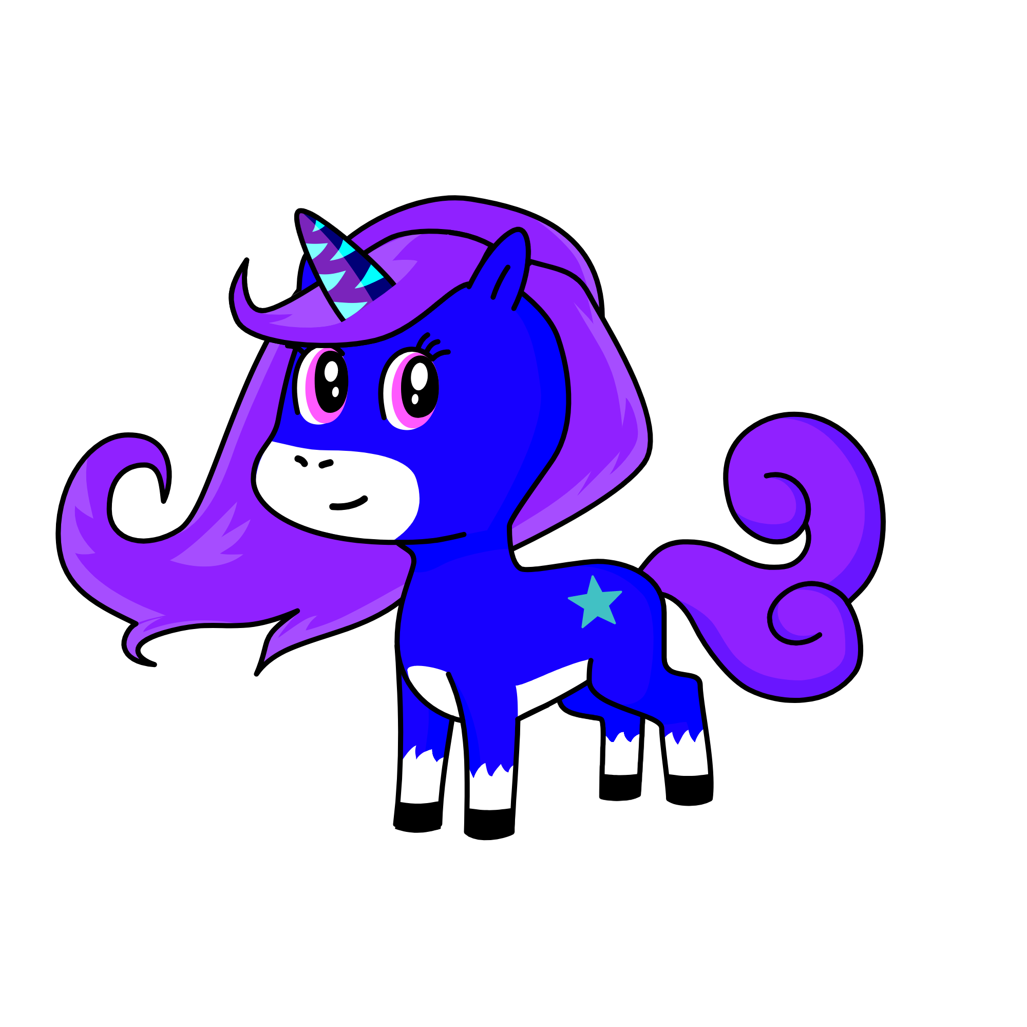 Claretta, the unicorn