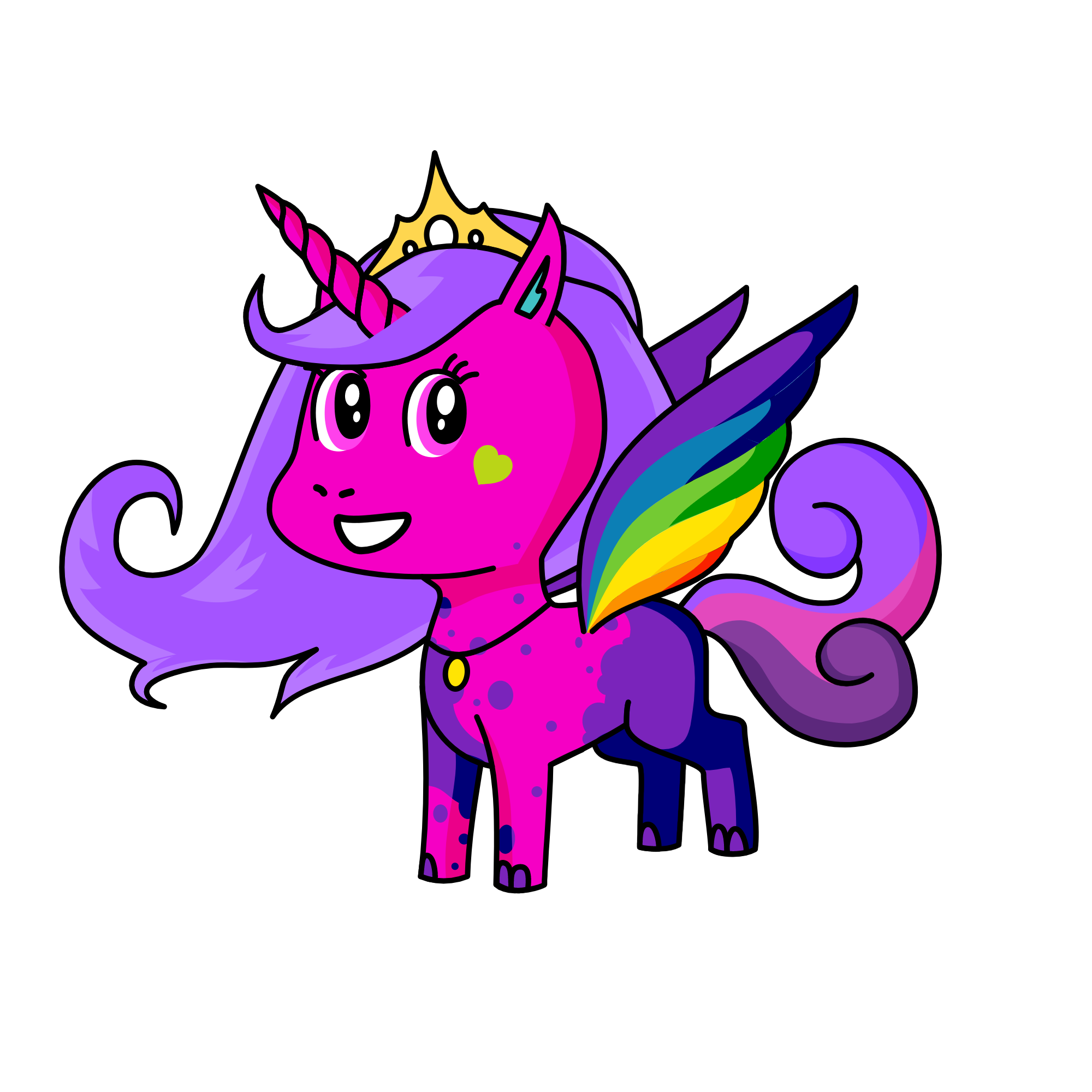 Magic, the unicorn