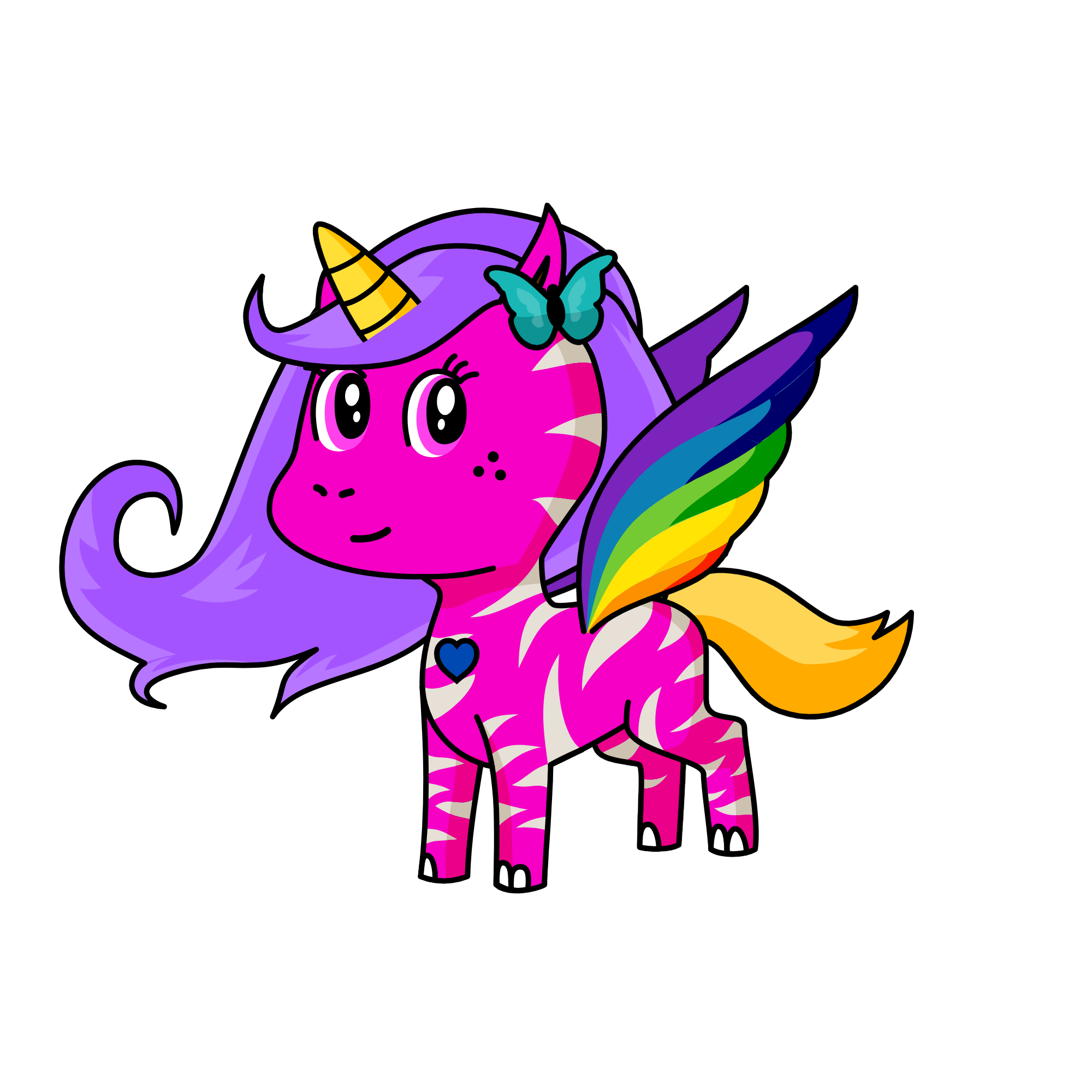 Sweet!, the unicorn