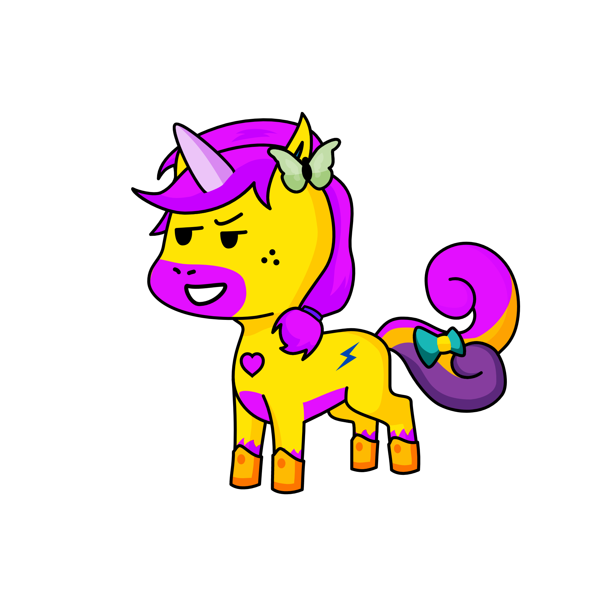 yelkof, the unicorn