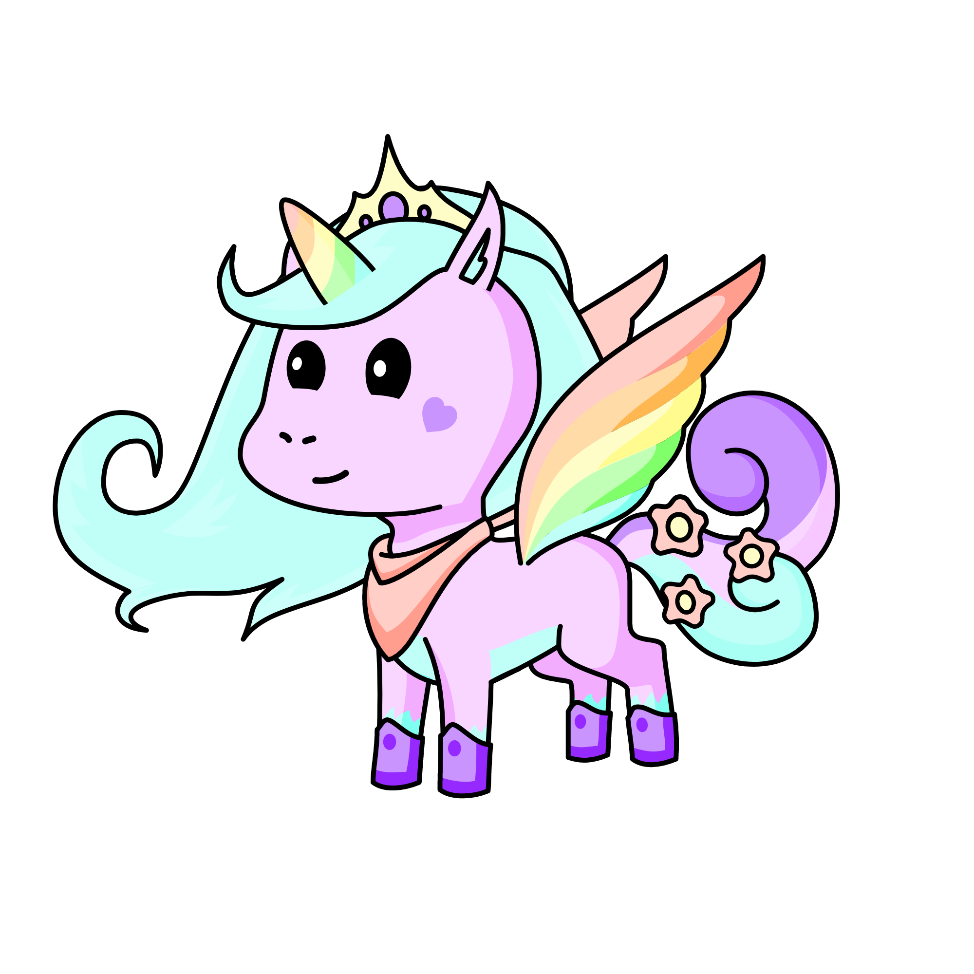 light, the unicorn