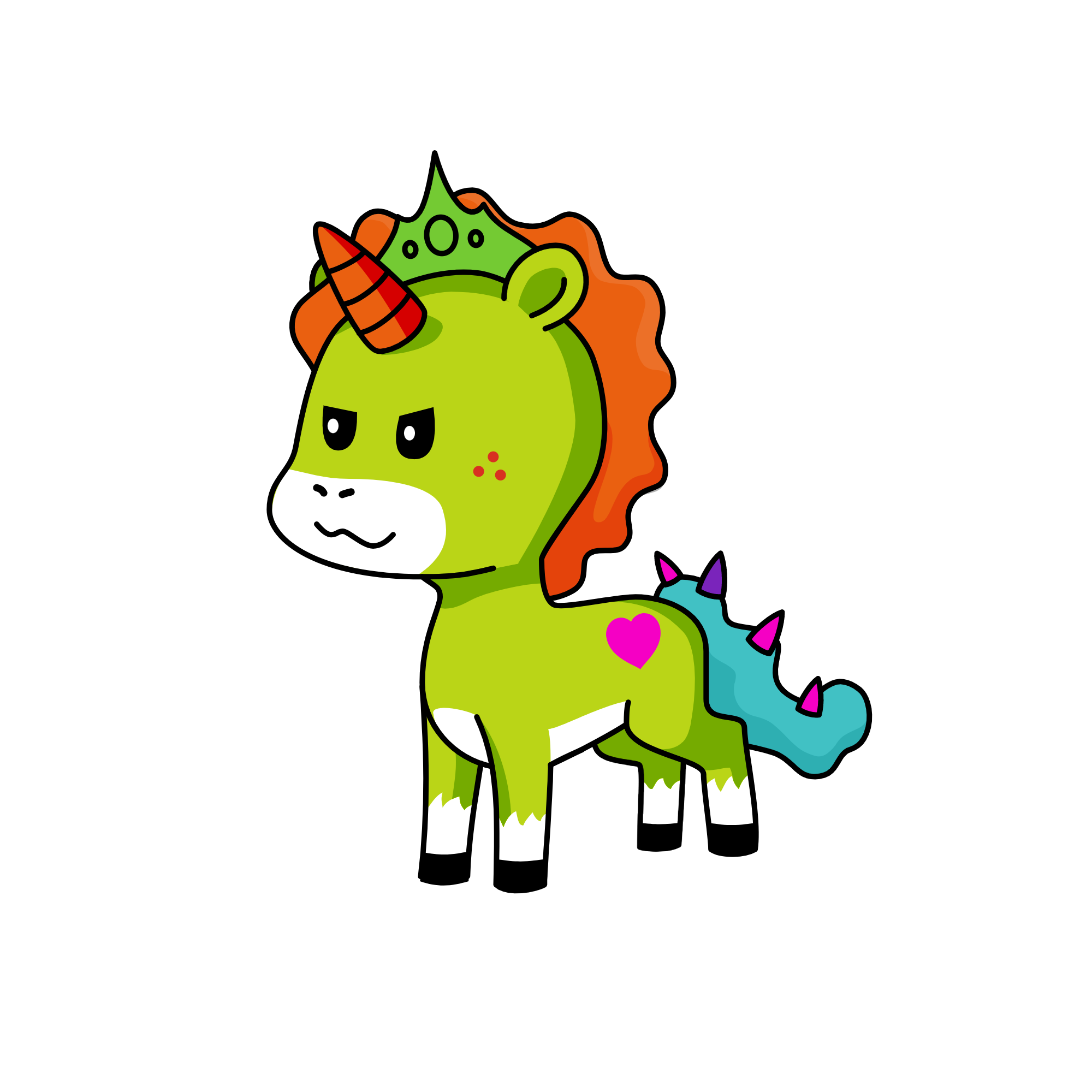 peep, the unicorn