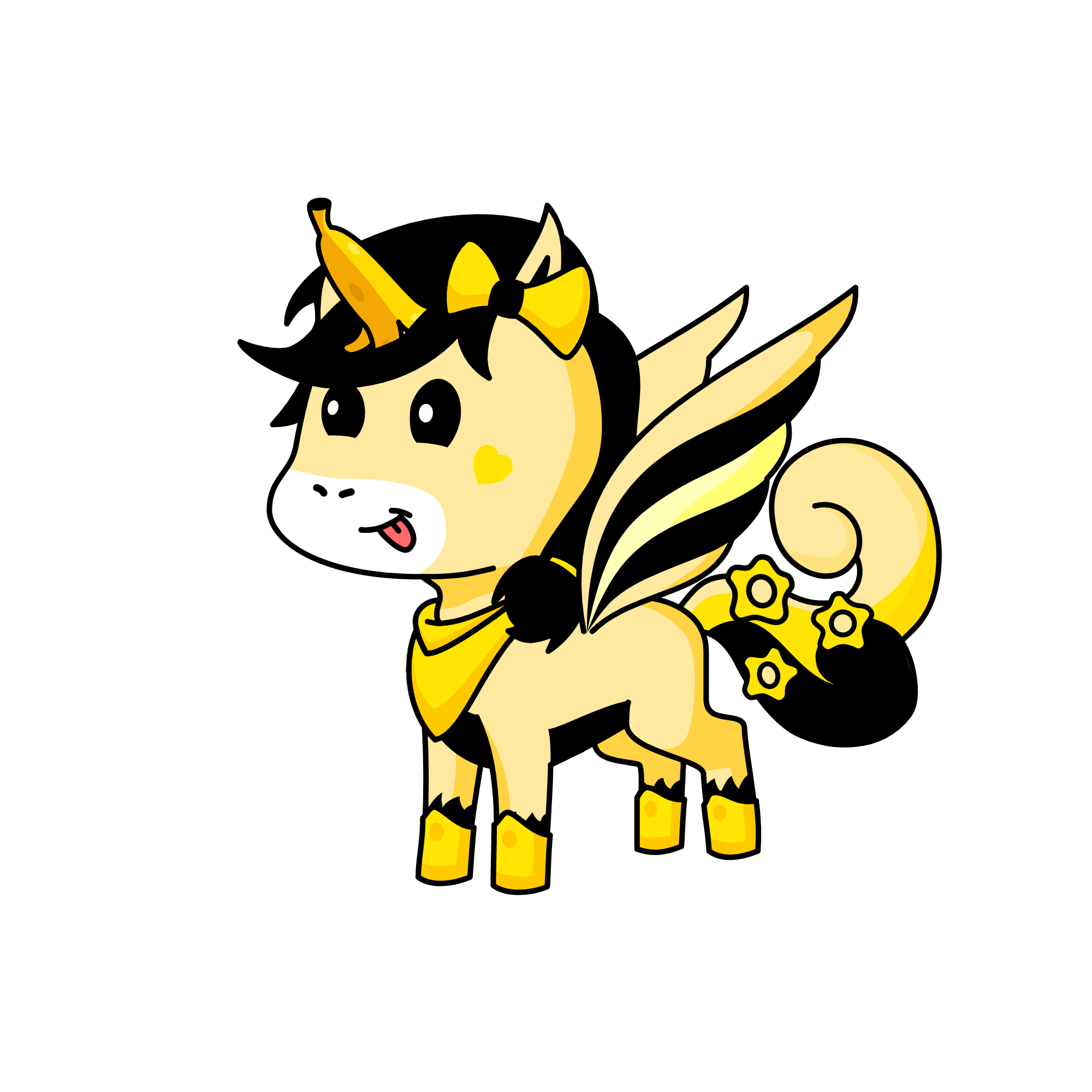 banana moon, the unicorn