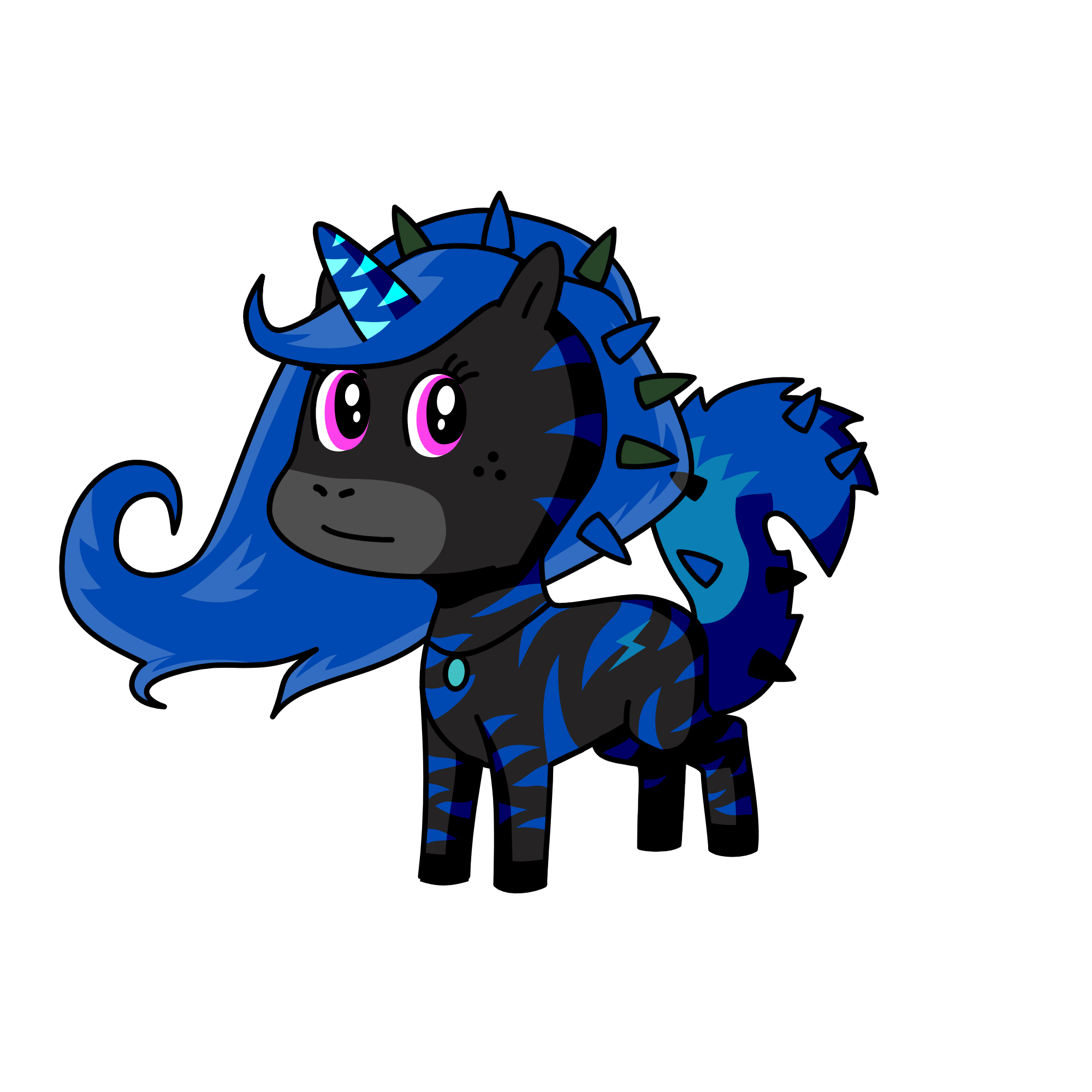 Midnight Star, the unicorn