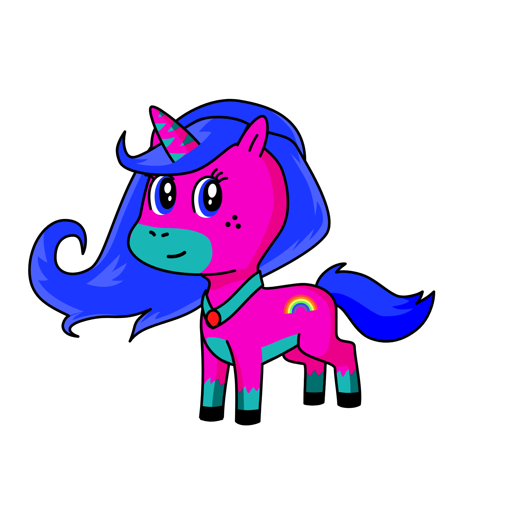 Jade, the unicorn
