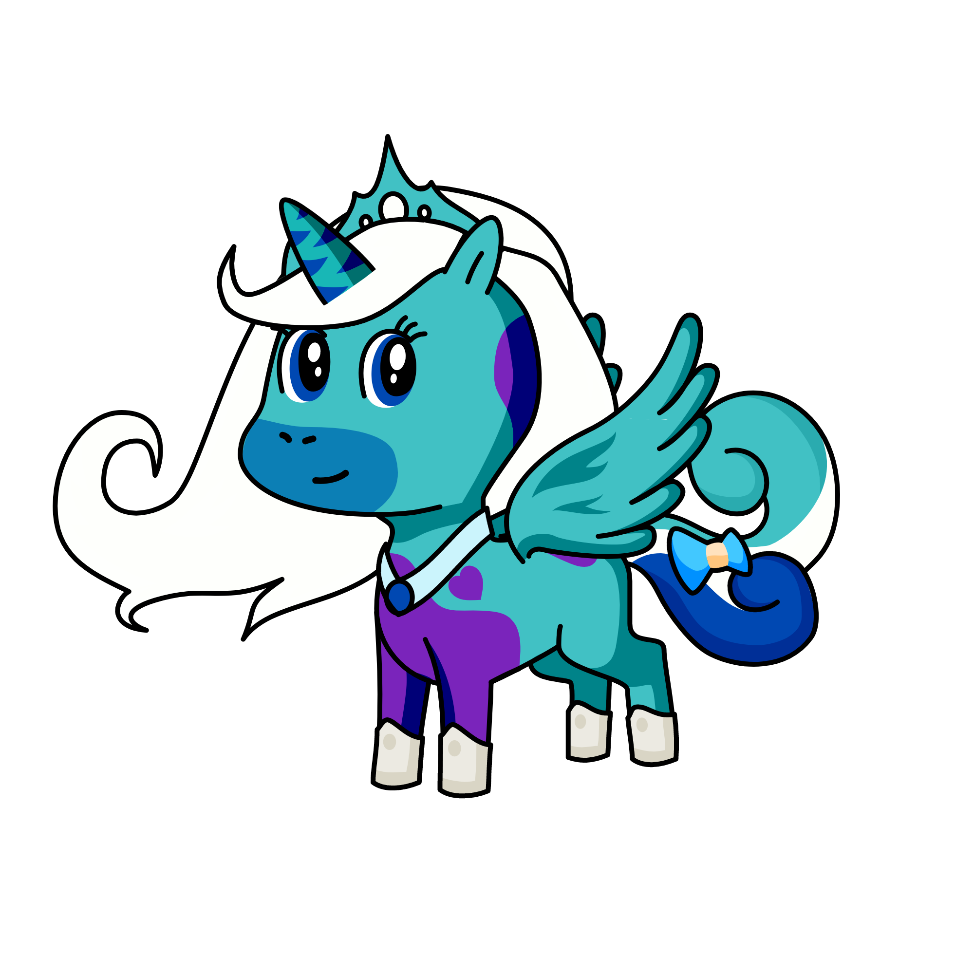 REINA DE LAS NIEVES, the unicorn