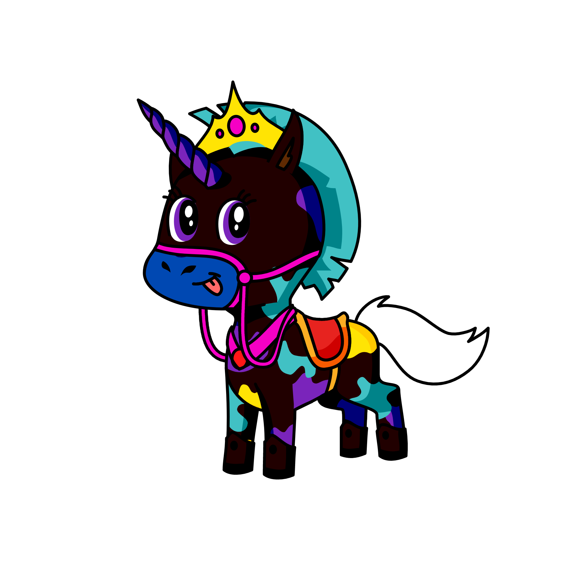 Dessina, the unicorn
