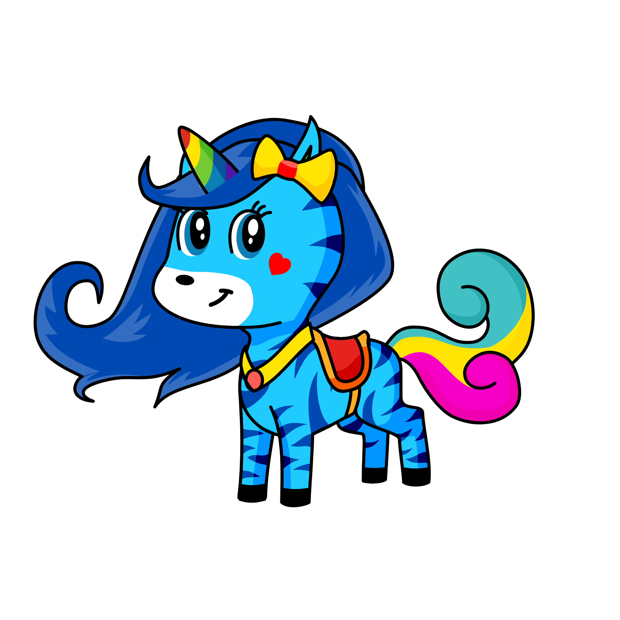 Super unicornil, the unicorn