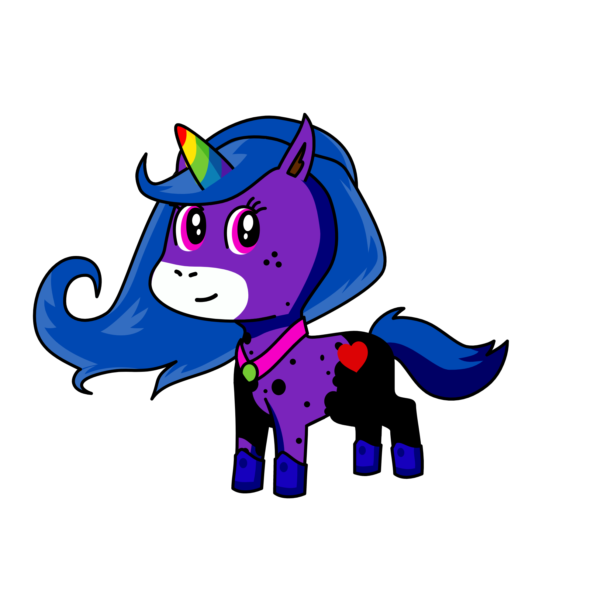 moon, the unicorn