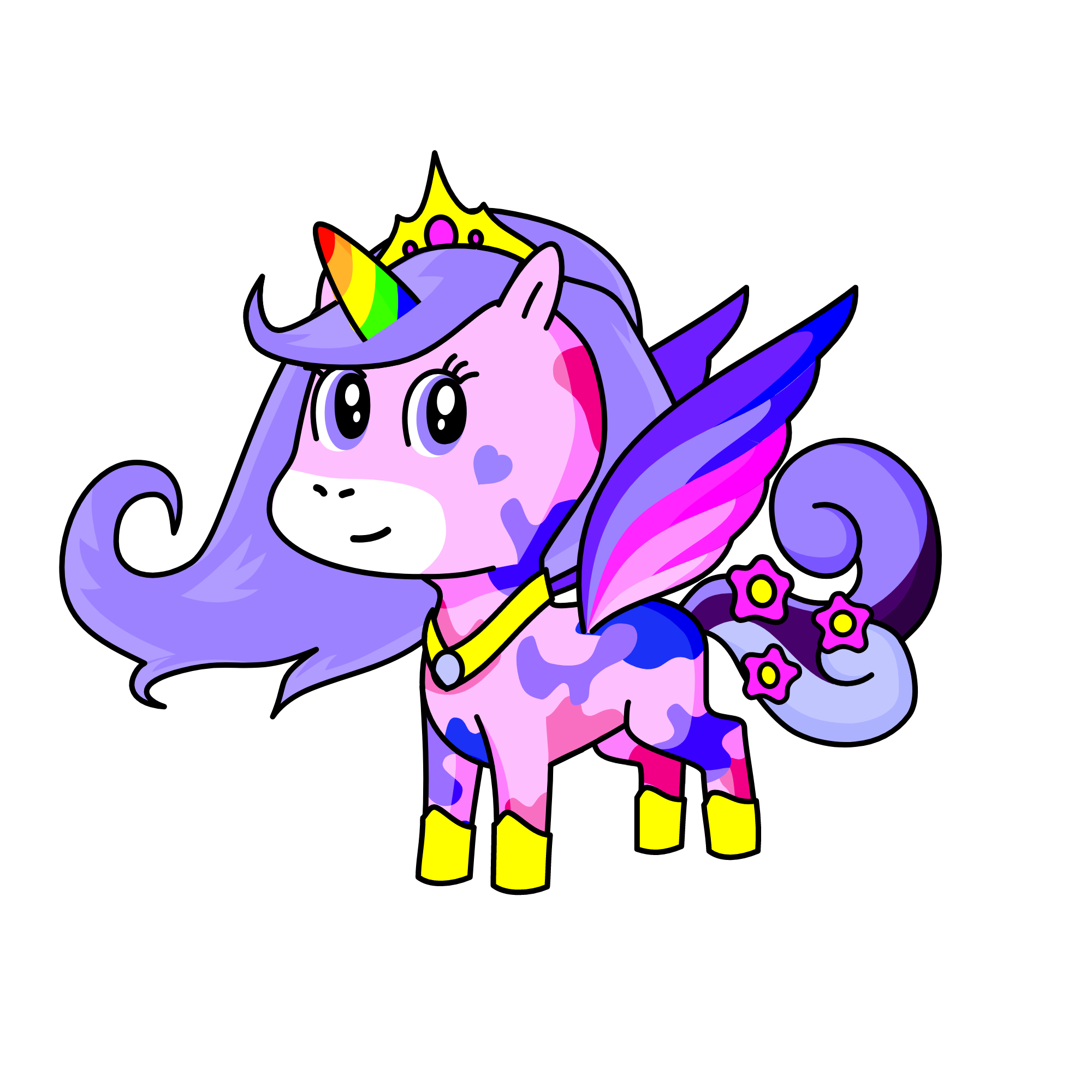 Princess Marlin, the unicorn