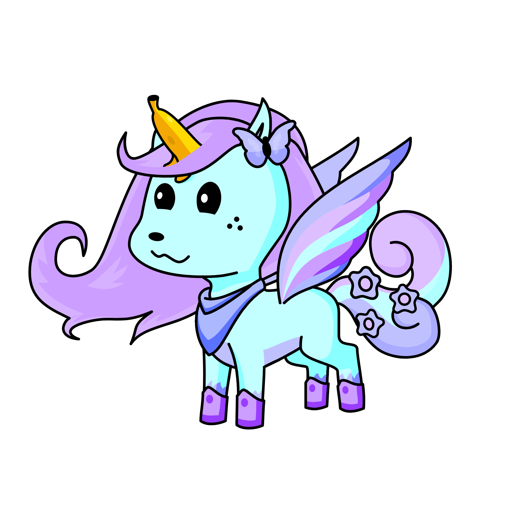 moon, the unicorn