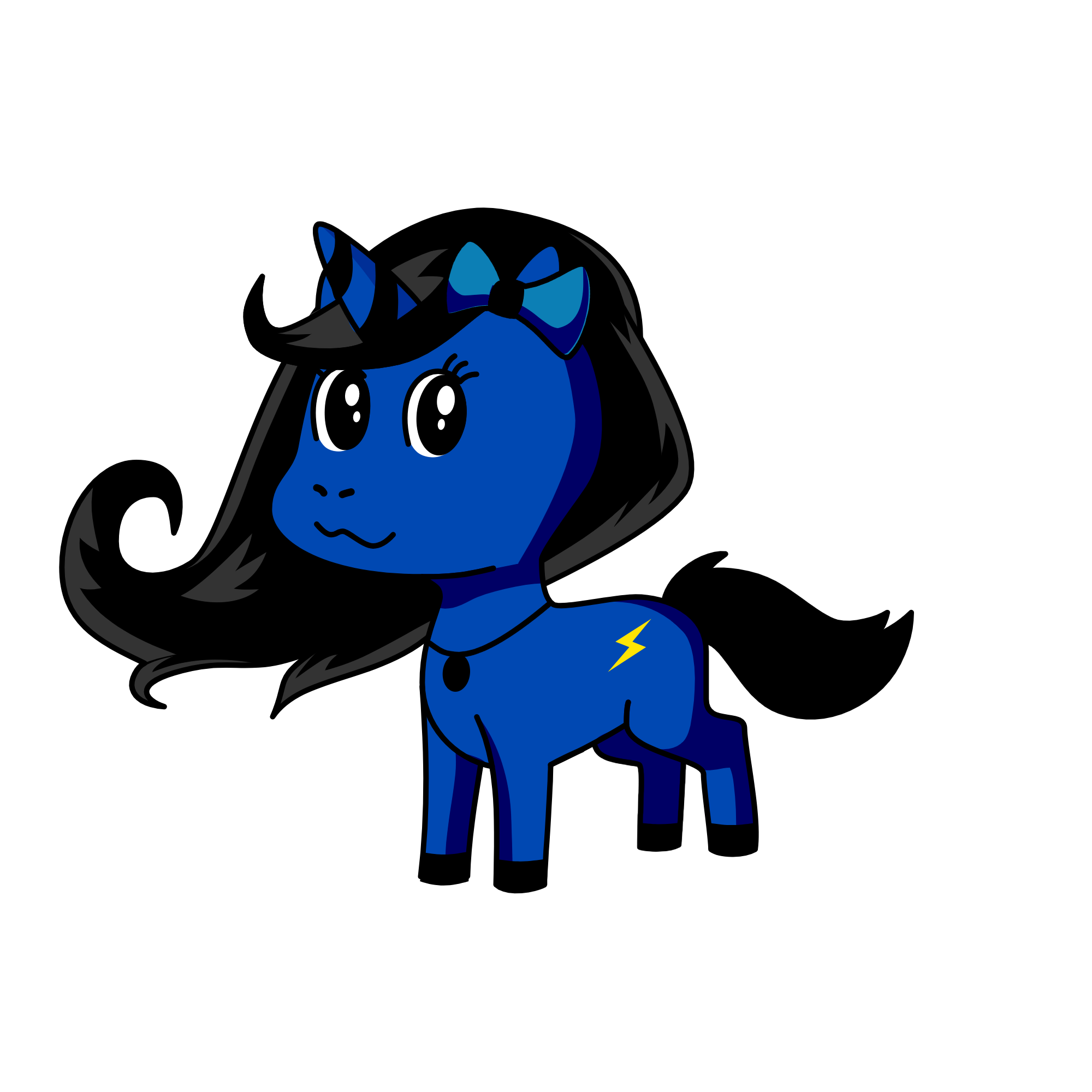 Luna, the unicorn
