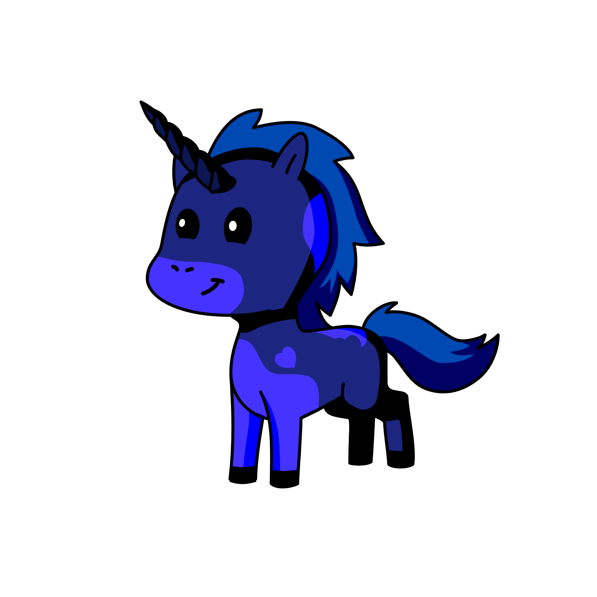 blueshit, the unicorn