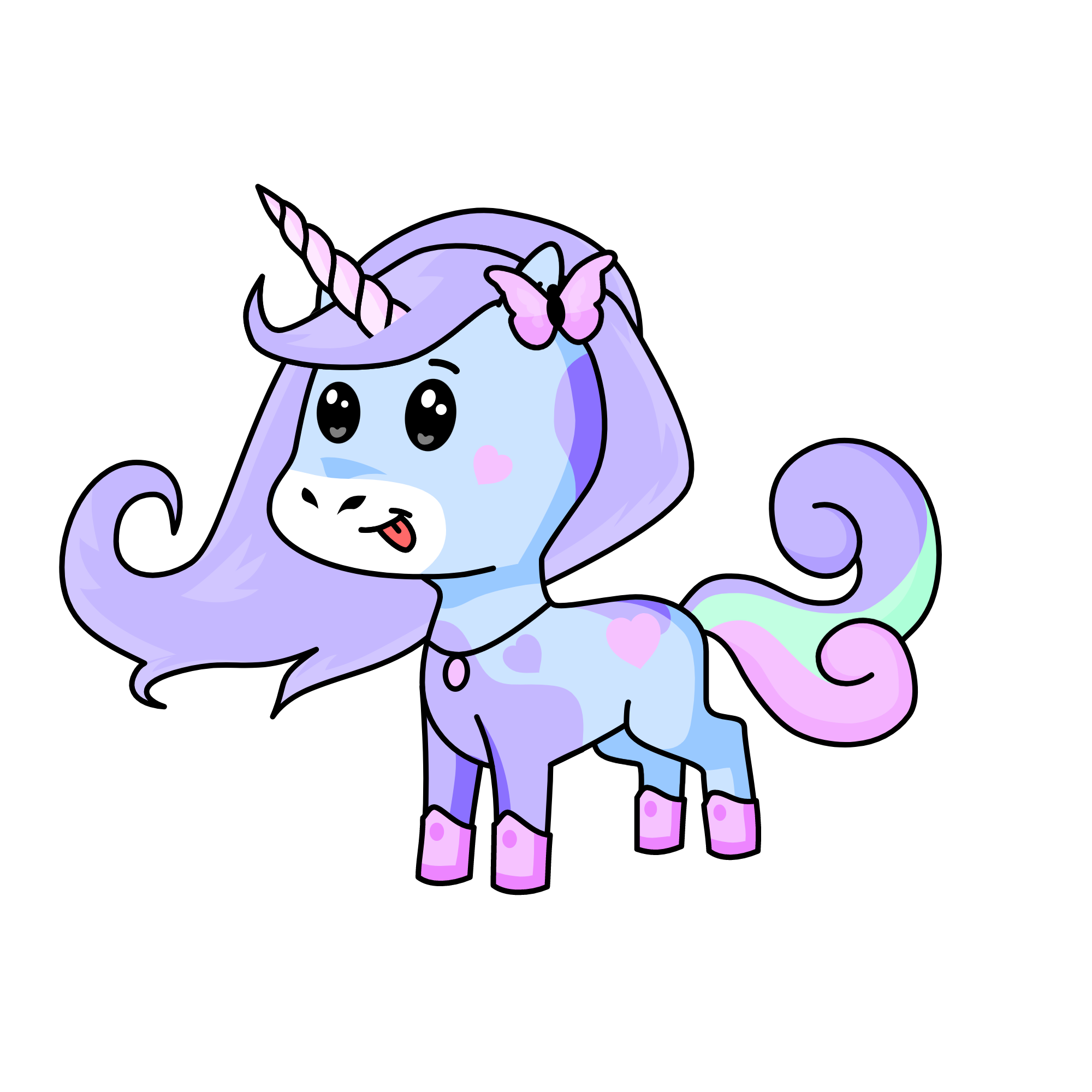 Lucinda, the unicorn