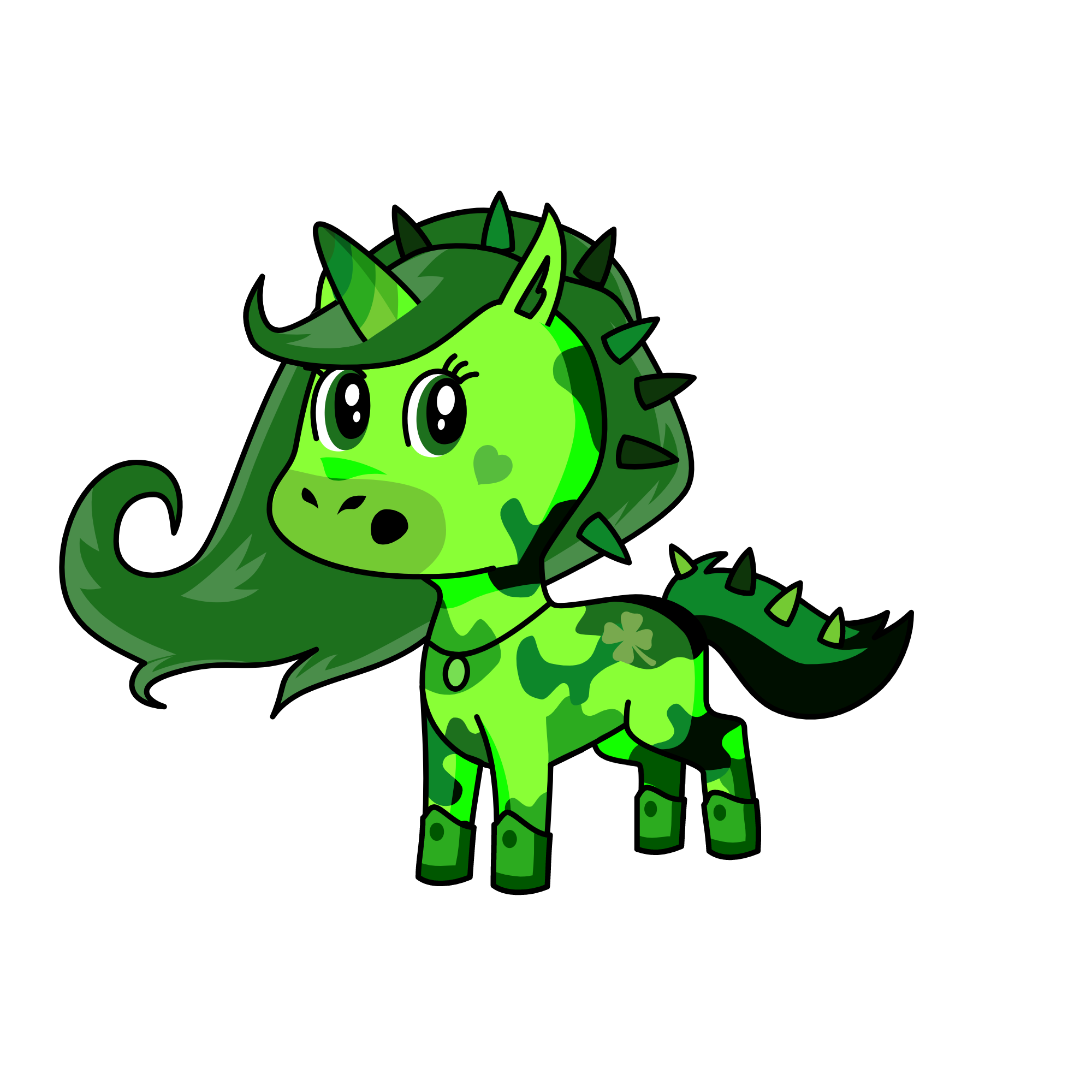 Happy St. Patrick's day, the unicorn
