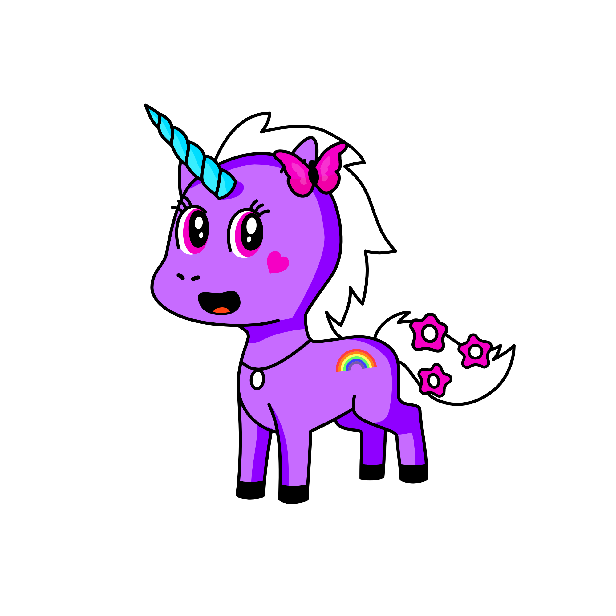 Tana, the unicorn