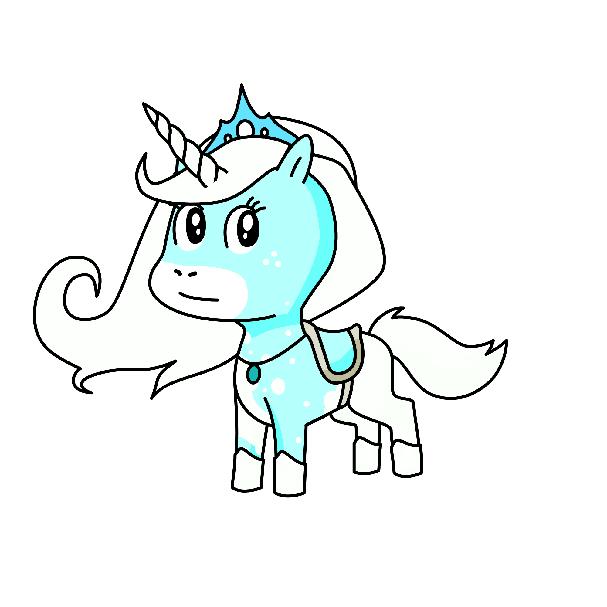 Ice Queen, the unicorn