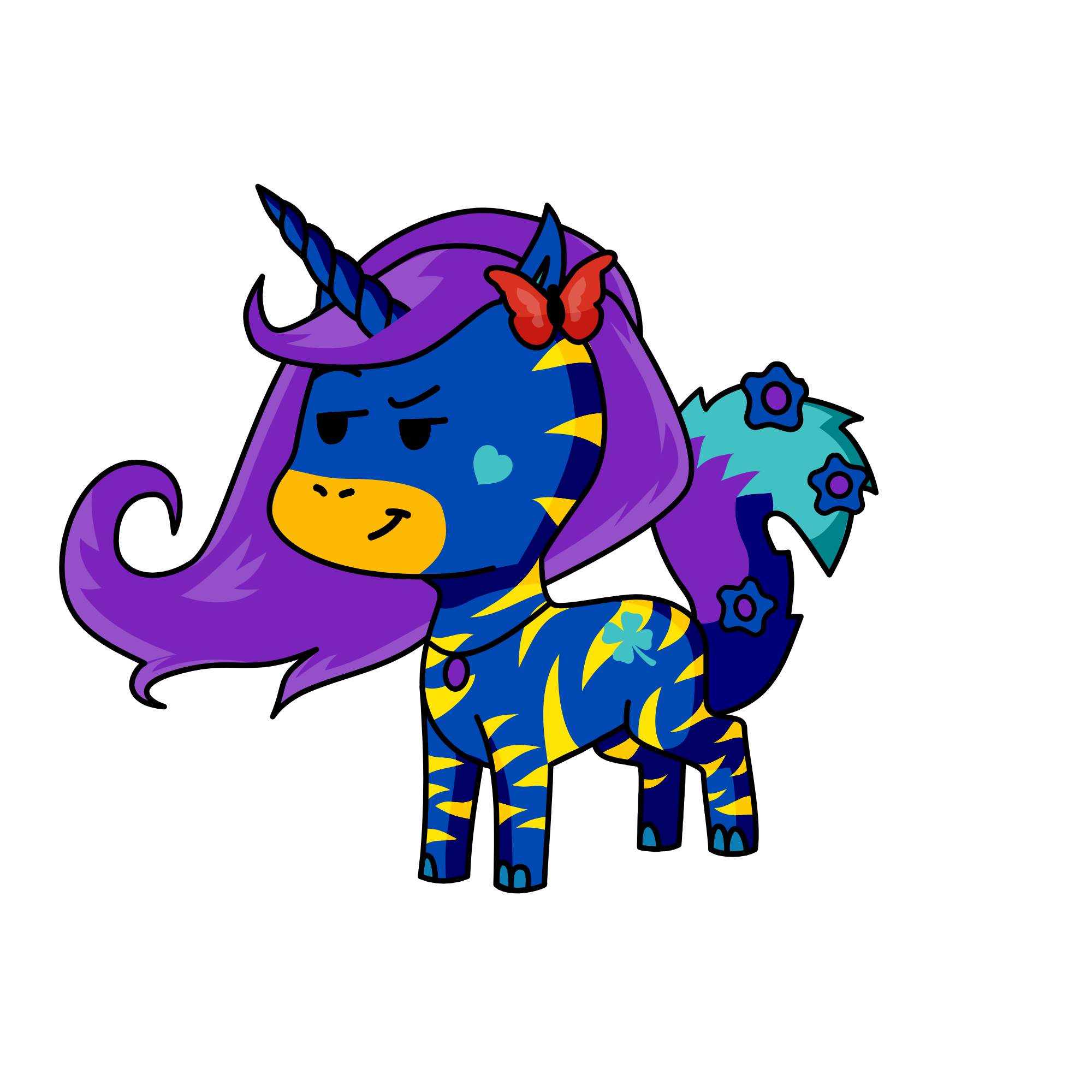 Tiger, the unicorn