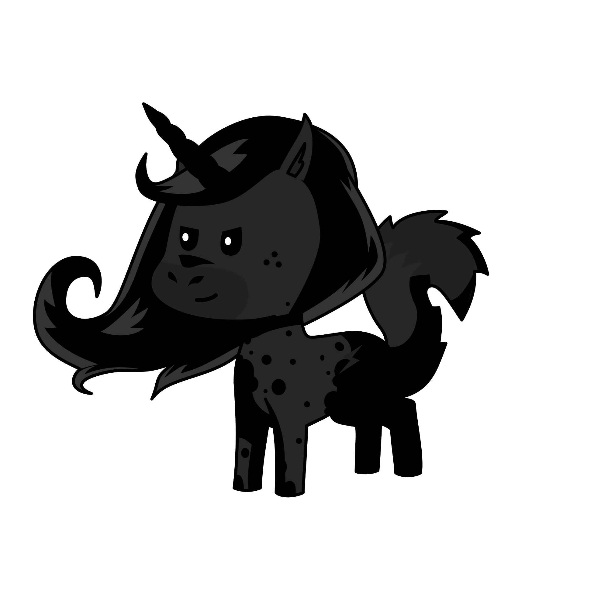 Shadow, the unicorn