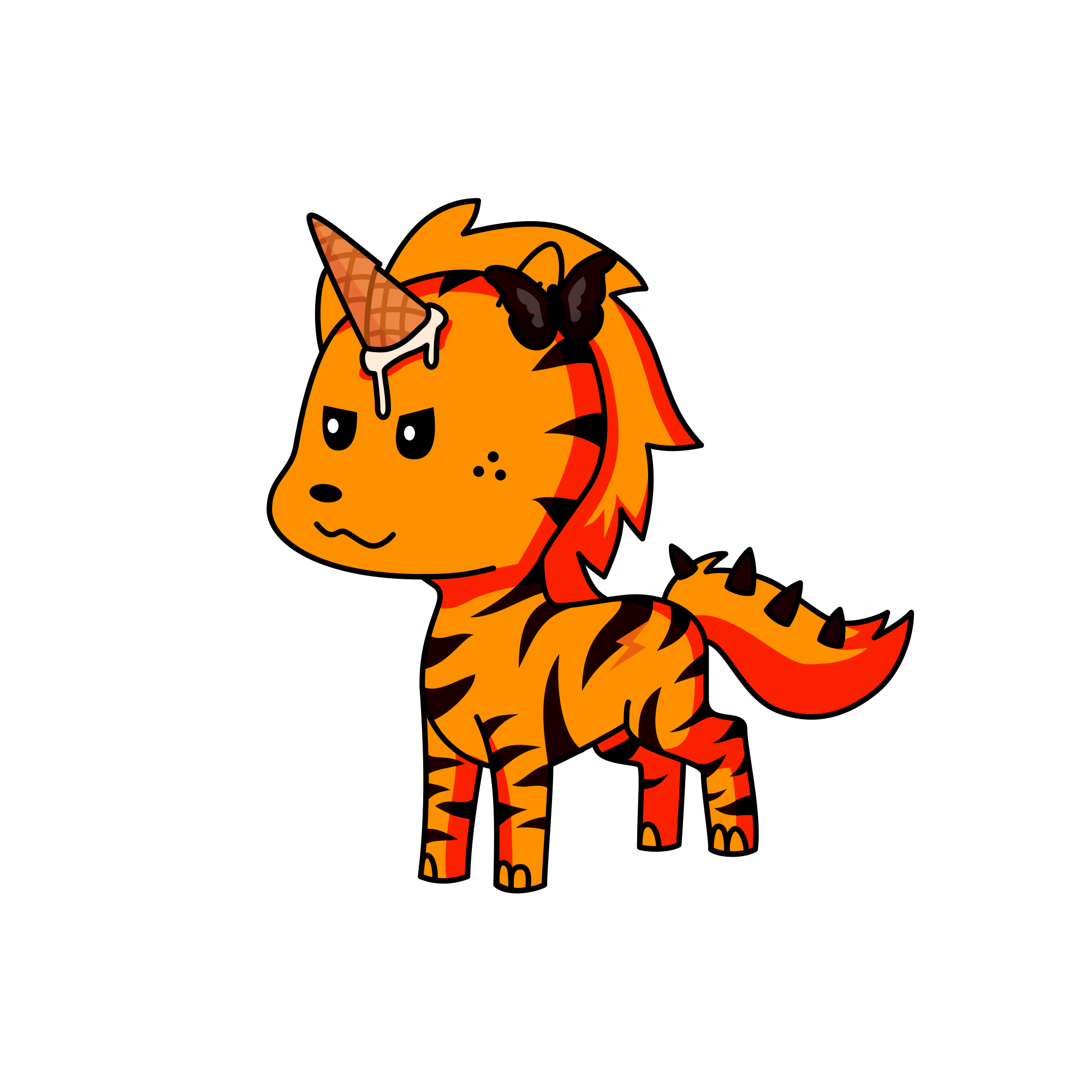 <(ł·ł)>, the unicorn
