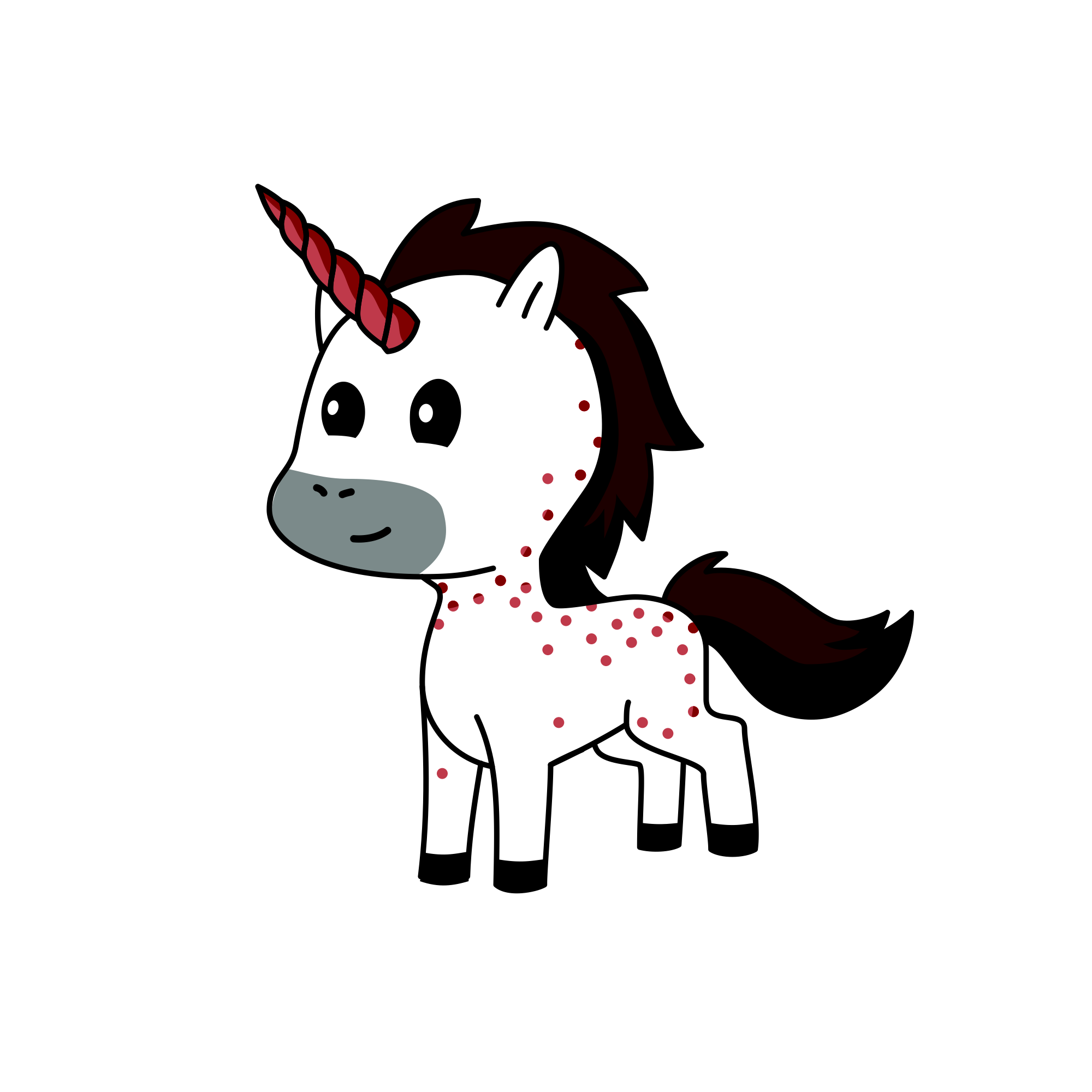 Mountain jewels , the unicorn